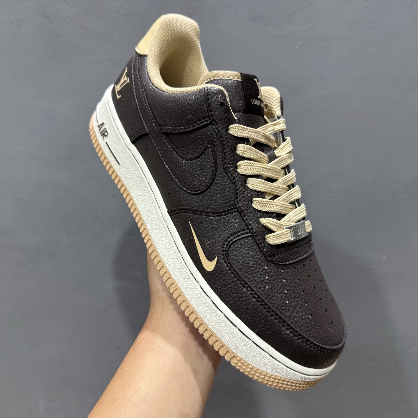 Nike Air Force 1'07 Low LV联名 咖啡粽 空军一号低帮休闲板鞋 LW9279-007