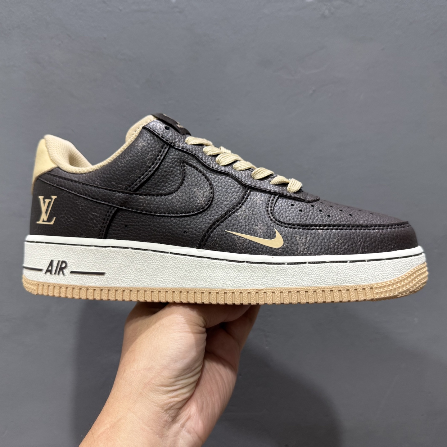 Nike Air Force 1’07 Low LV联名 咖啡粽 空军一号低帮休闲板鞋 LW9279-007