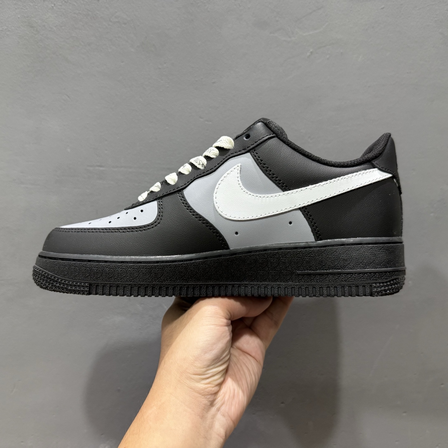 Nike Air Force 1'07 Low 黑银克特 空军一号低帮休闲板鞋 ZH0316-085