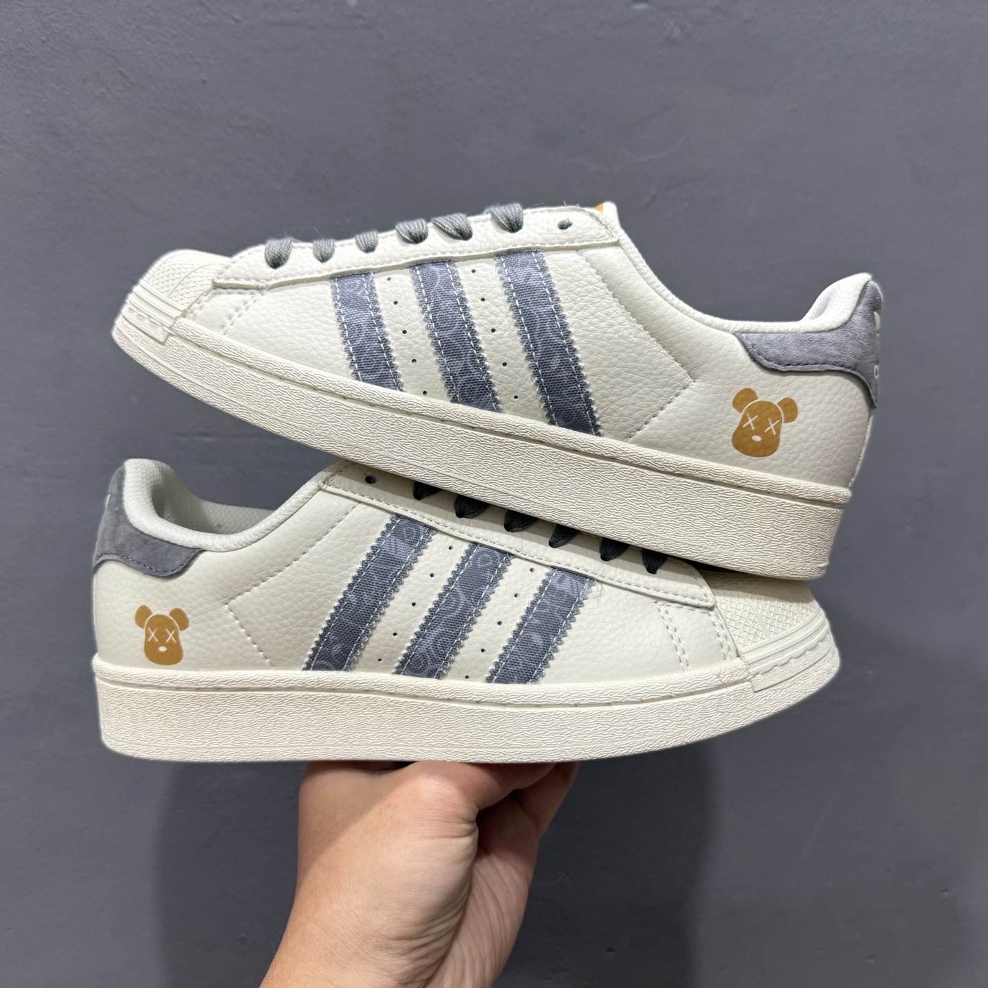 C版 Adidas Originals Superstar LV联名款 经典贝壳头 XS0011