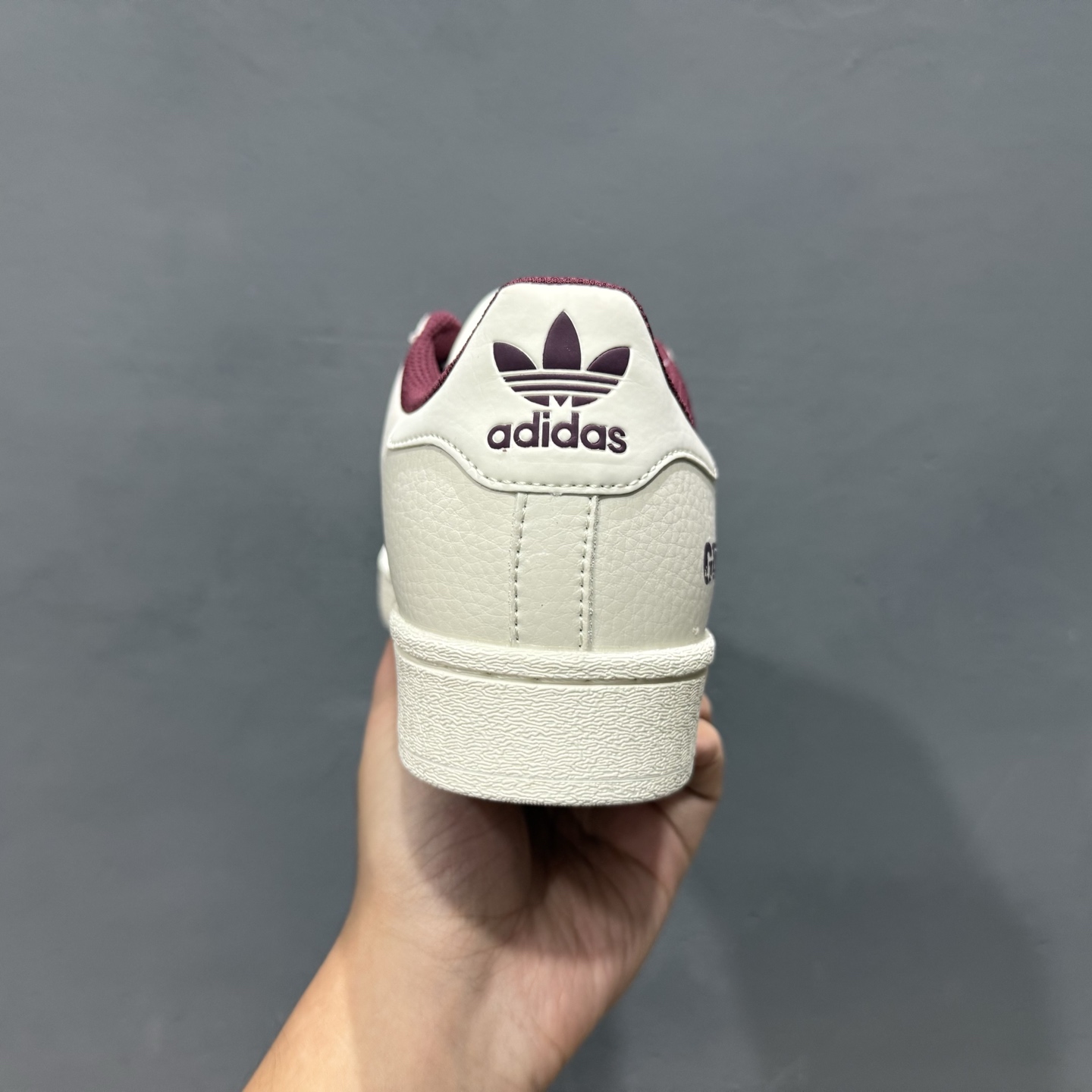 ＃纯原 CLOT x AD Originals #贝壳头古驰联名限定 贴合柔软皮料红白配色  DS0015