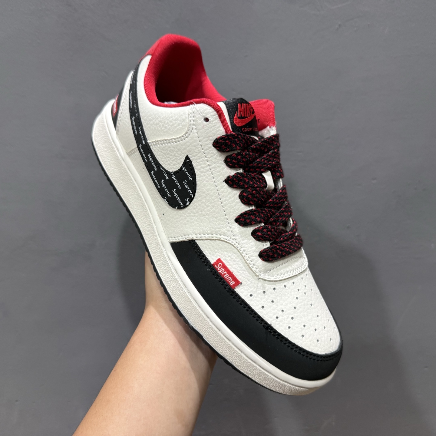 Nike Air Force 1 Low 07黑白-SUP联名  FD5188-132