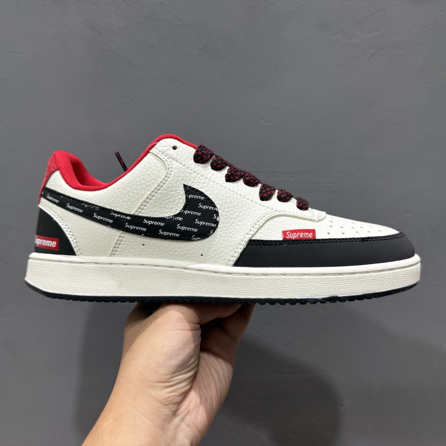 Nike Air Force 1 Low 07黑白-SUP联名  FD5188-132