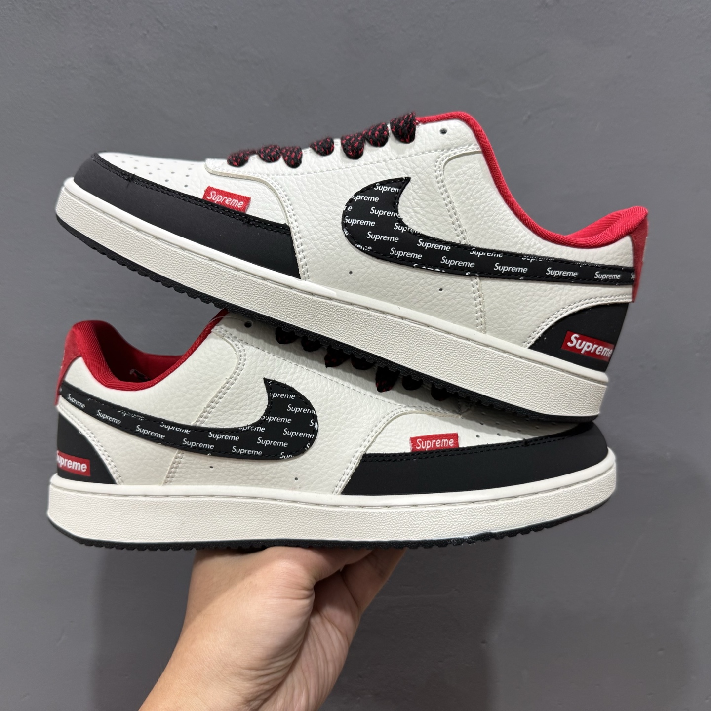 Nike Air Force 1 Low 07黑白-SUP联名  FD5188-132