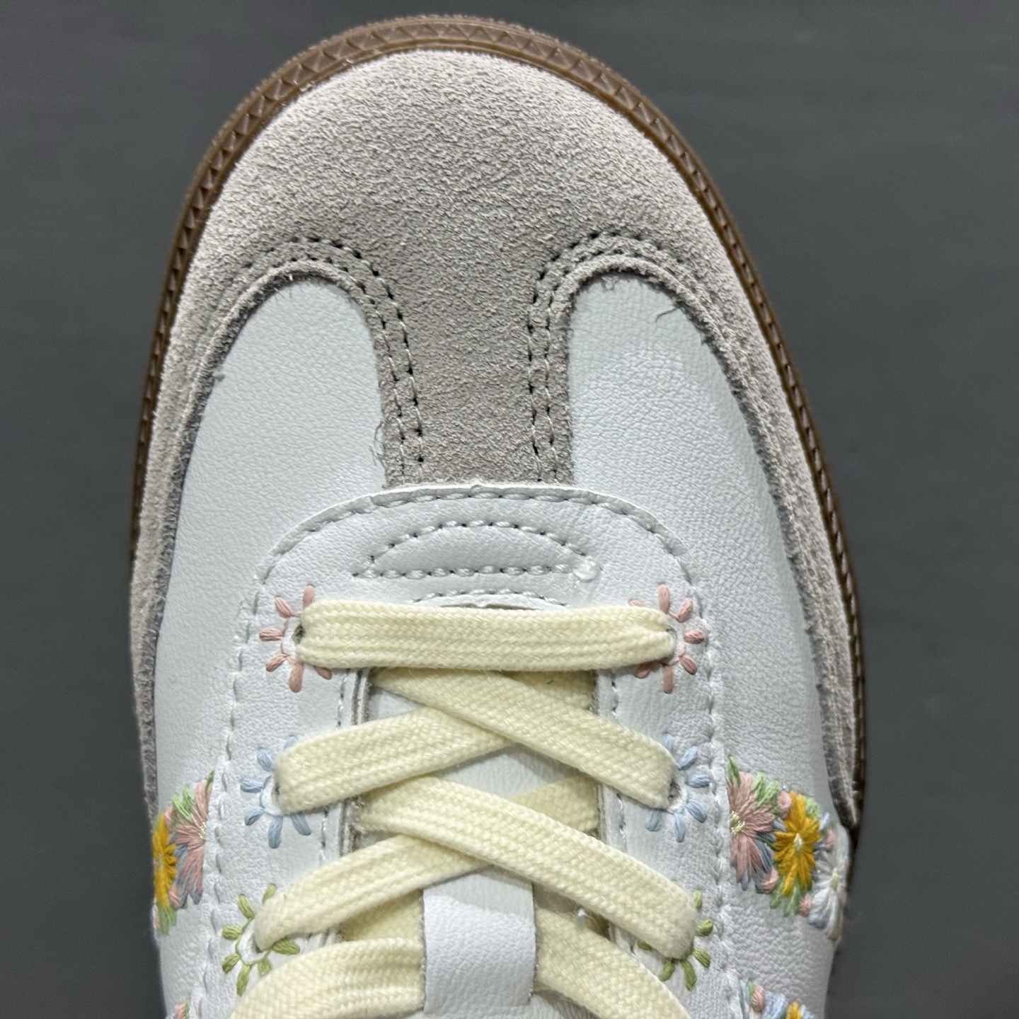 juice x adidas originals SAMBA OG Flower 花卉 白色  HQ5155