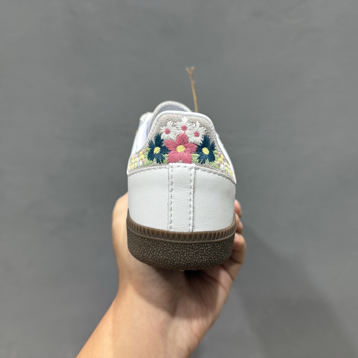 juice x adidas originals SAMBA OG Flower 花卉 白色  HQ5155