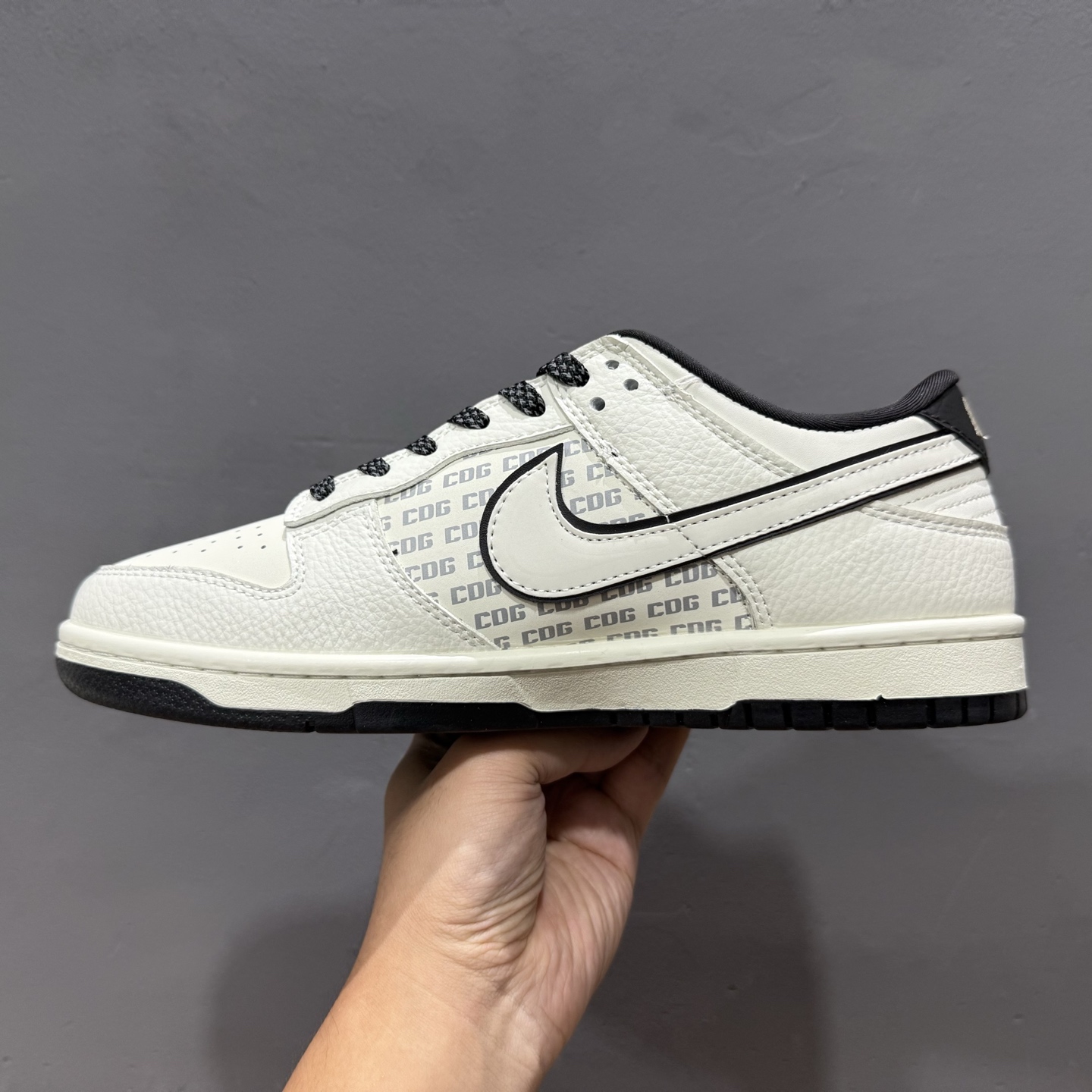 Nike SB Dunk Low 北面联名 黑白三小勾 周年高端定制 低帮休闲板鞋 SC9207-423