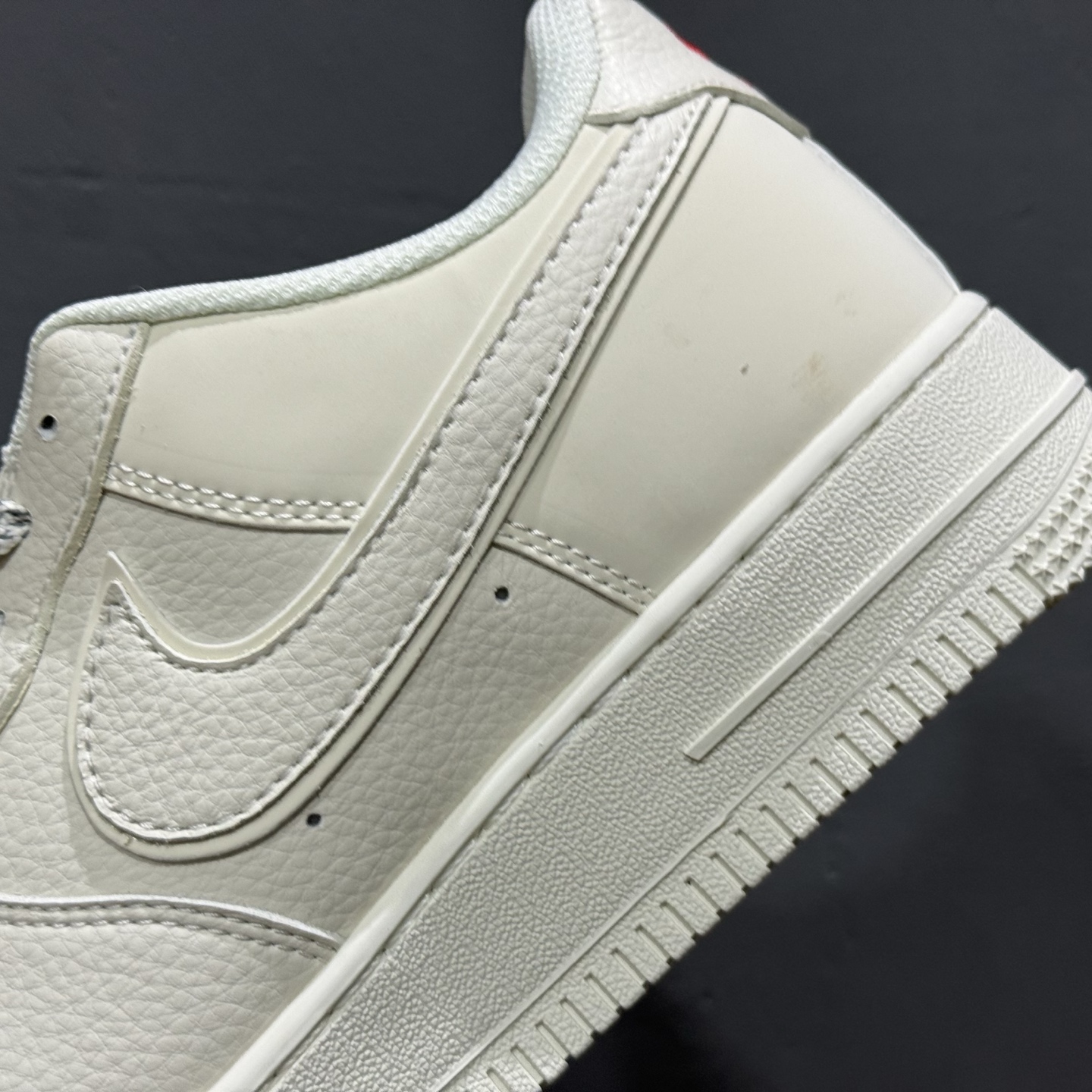 Nike Air Force 1'07 Low Supreme联名 百搭米色 空军一号低帮休闲板鞋 CS5288-011