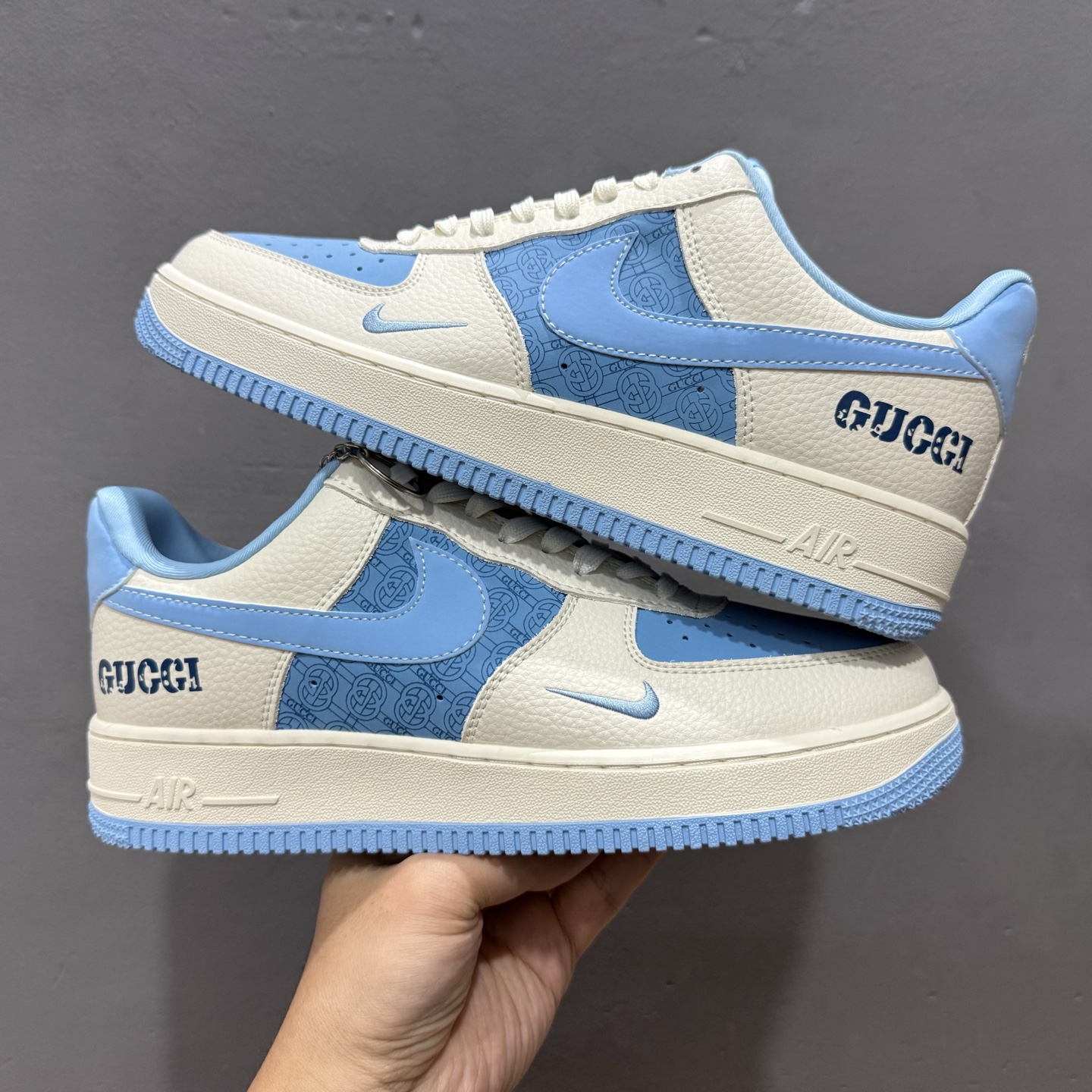 Nike Air Force 1'07 Low 古驰联名 冰山蓝 空军一号低帮休闲板鞋 DF0188-067 Nike Air Force 1'07 Low 古驰联名 冰山蓝 空军一号低帮休闲板鞋 DF0188-067
