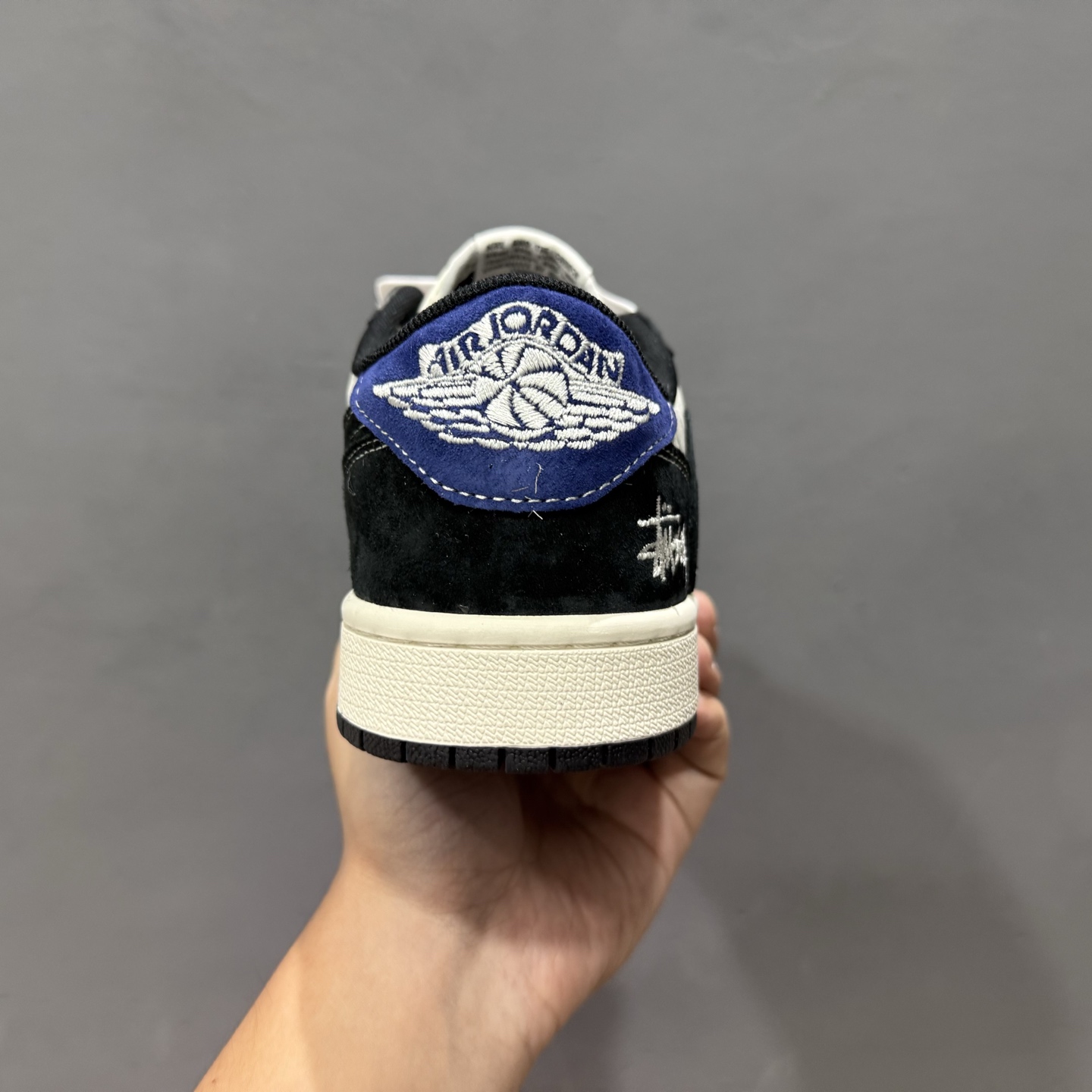 XC版Fragment x Travis Scott x Supreme x 斯图西 Air Jordan 1 Low 三方联名倒钩  SJ2068-126