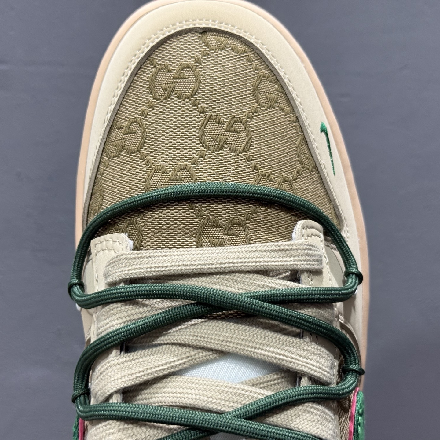 Gucci x Nike Dunk Low 绑带绿勾勾 DM6868-087
