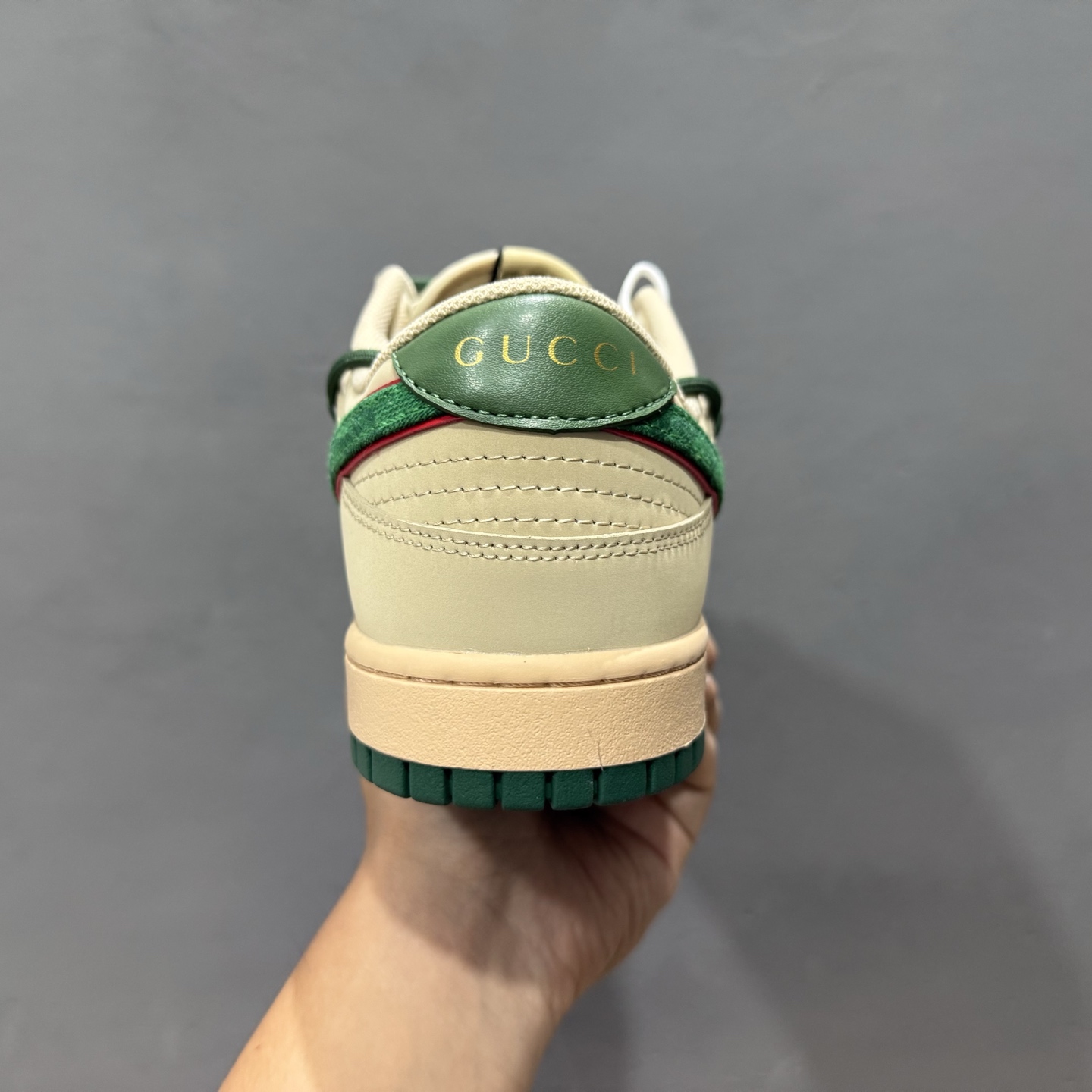 Gucci x Nike Dunk Low 绑带绿勾勾 DM6868-087