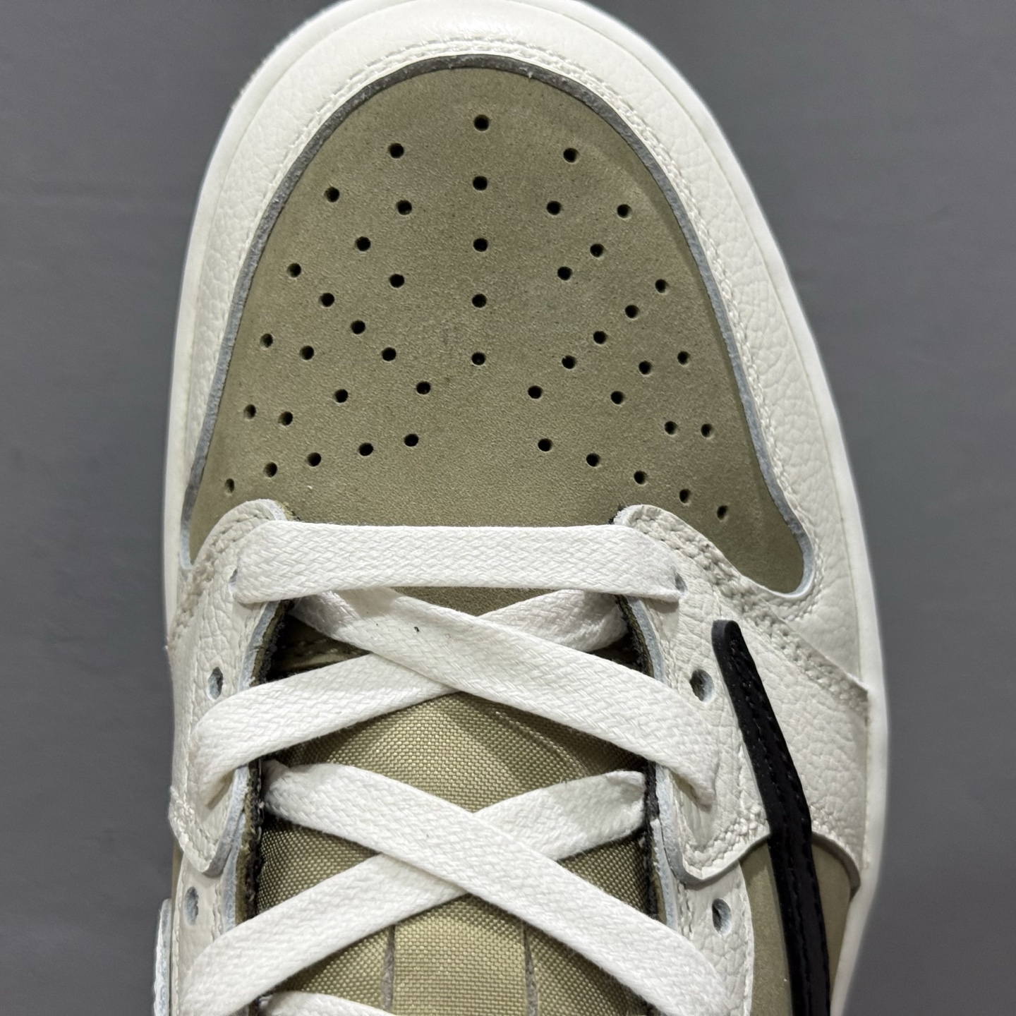 纯原 Travis Scott x Air Jordan AJ1 Low OG SP TS 联名 倒钩低帮  FZ3124-200