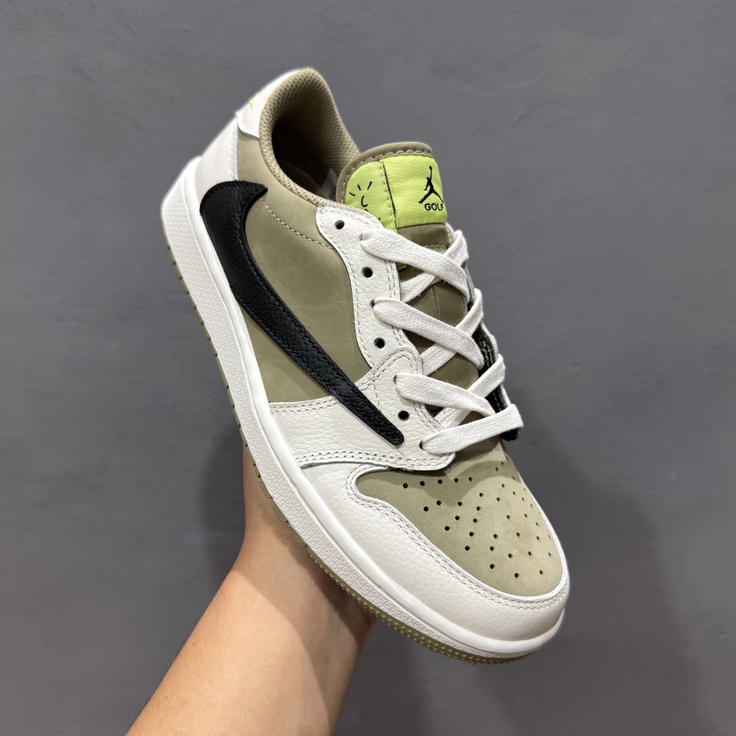 纯原 Travis Scott x Air Jordan AJ1 Low OG SP TS 联名 倒钩低帮  FZ3124-200