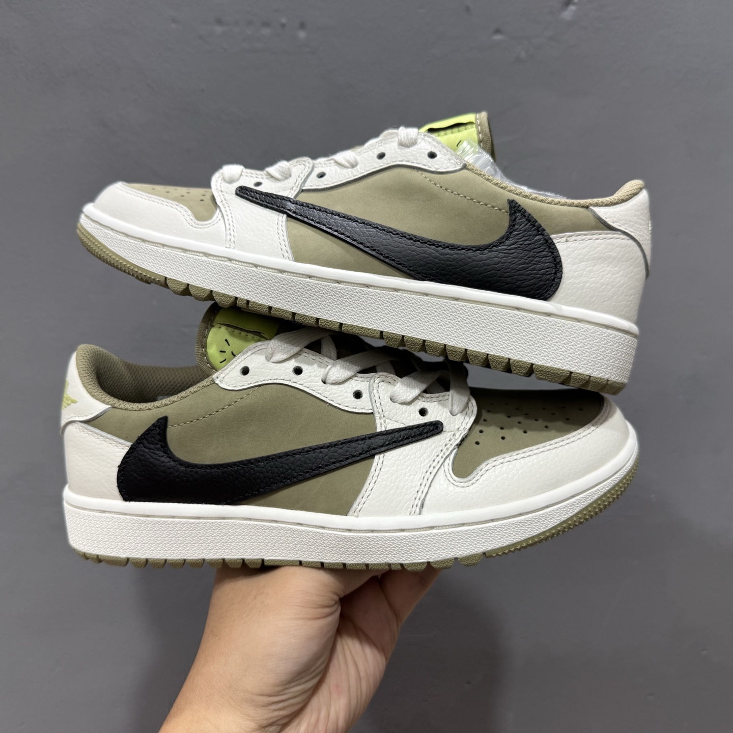 纯原 Travis Scott x Air Jordan AJ1 Low OG SP TS 联名 倒钩低帮  FZ3124-200
