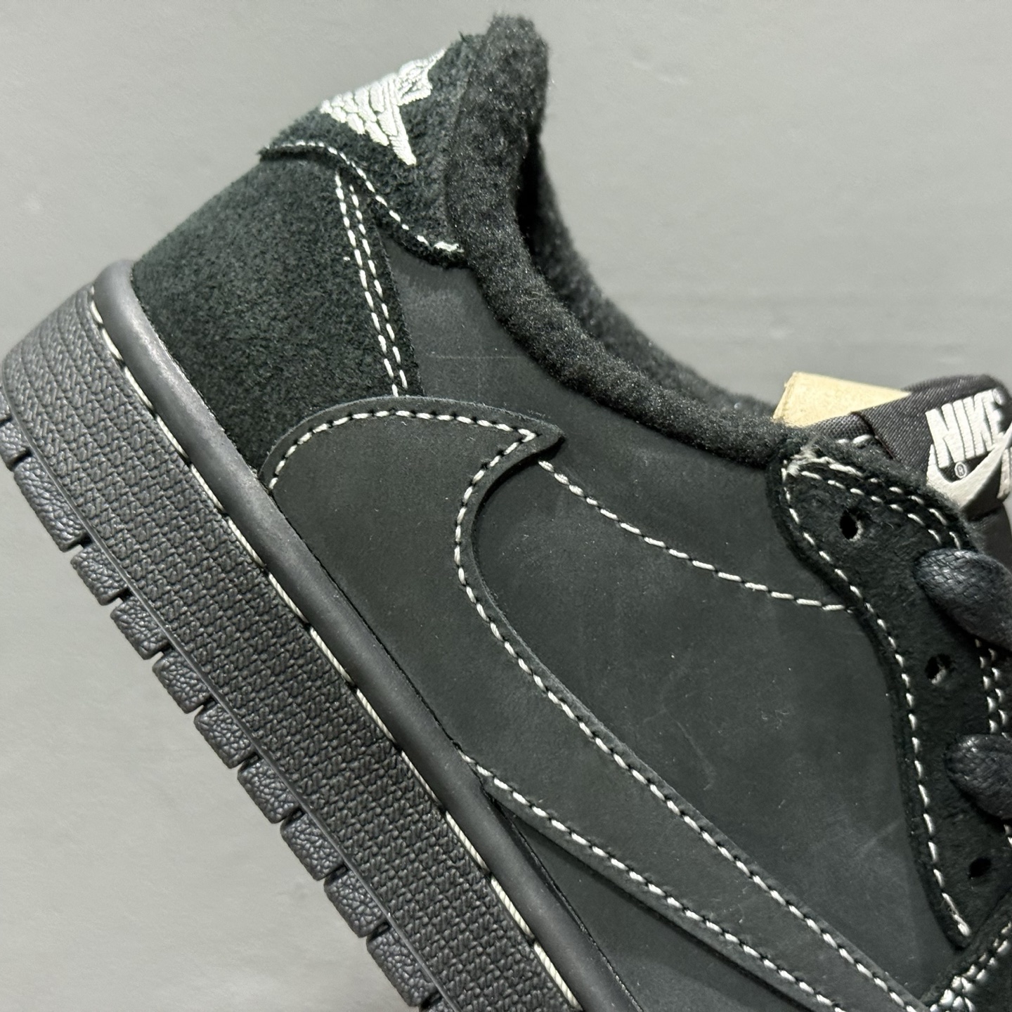 Travis Scott x Fragment Design x Air Jordan 1 Low 乔1AJ1 TS藤原浩闪电三方联名倒钩低帮文化篮球鞋 DM7866-001 Travis Scott x Fragment Design x Air Jordan 1 Low 乔1AJ1 TS藤原浩闪电三方联名倒钩低帮文化篮球鞋 DM7866-001