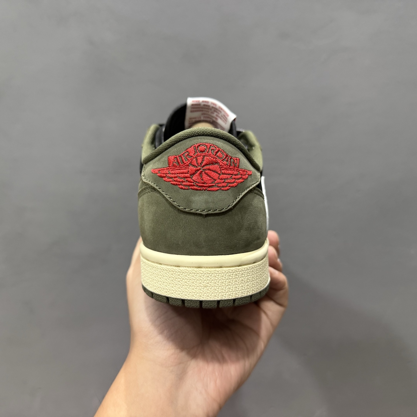 Travis Scott x Fragment Design x Air Jordan 1 Low 乔1AJ1 TS藤原浩闪电三方联名倒钩低帮文化篮球鞋 DM7866-002