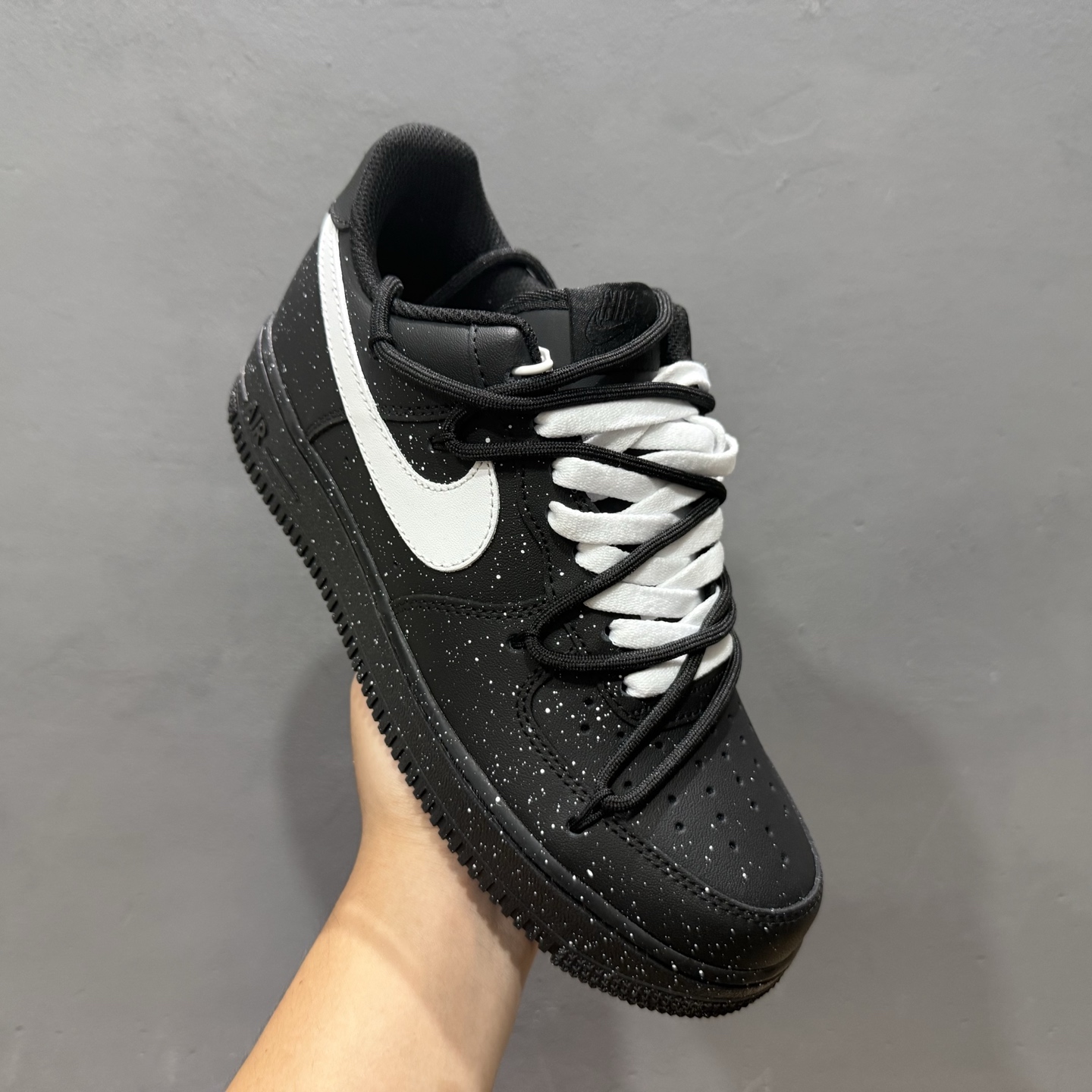 Nike Air Force 1'07 Low 白色满天星泼墨 空军一号低帮休闲板鞋 ZH0316-090