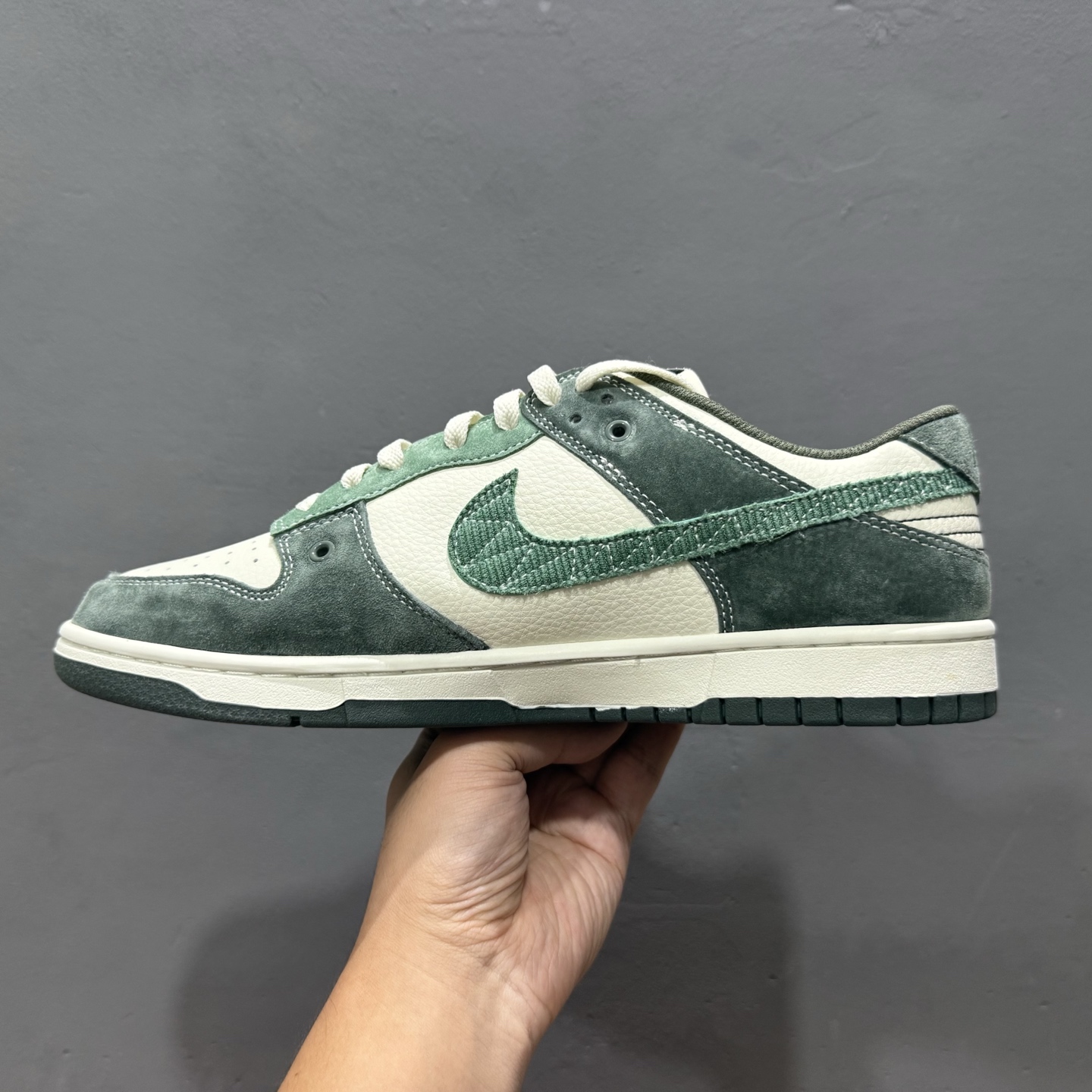XC版Nike SB Dunk Low x Supreme x UNDEFEATED 白绿翻毛  DJ2024-042