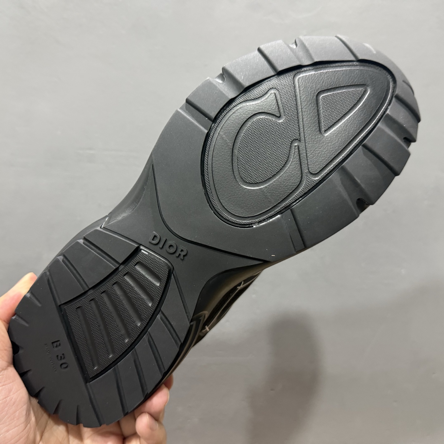 Dior 迪奥 B30 CD鞋 市售顶级版本 外贸热销款 黑网色眼织物白和色科技料面精心制作