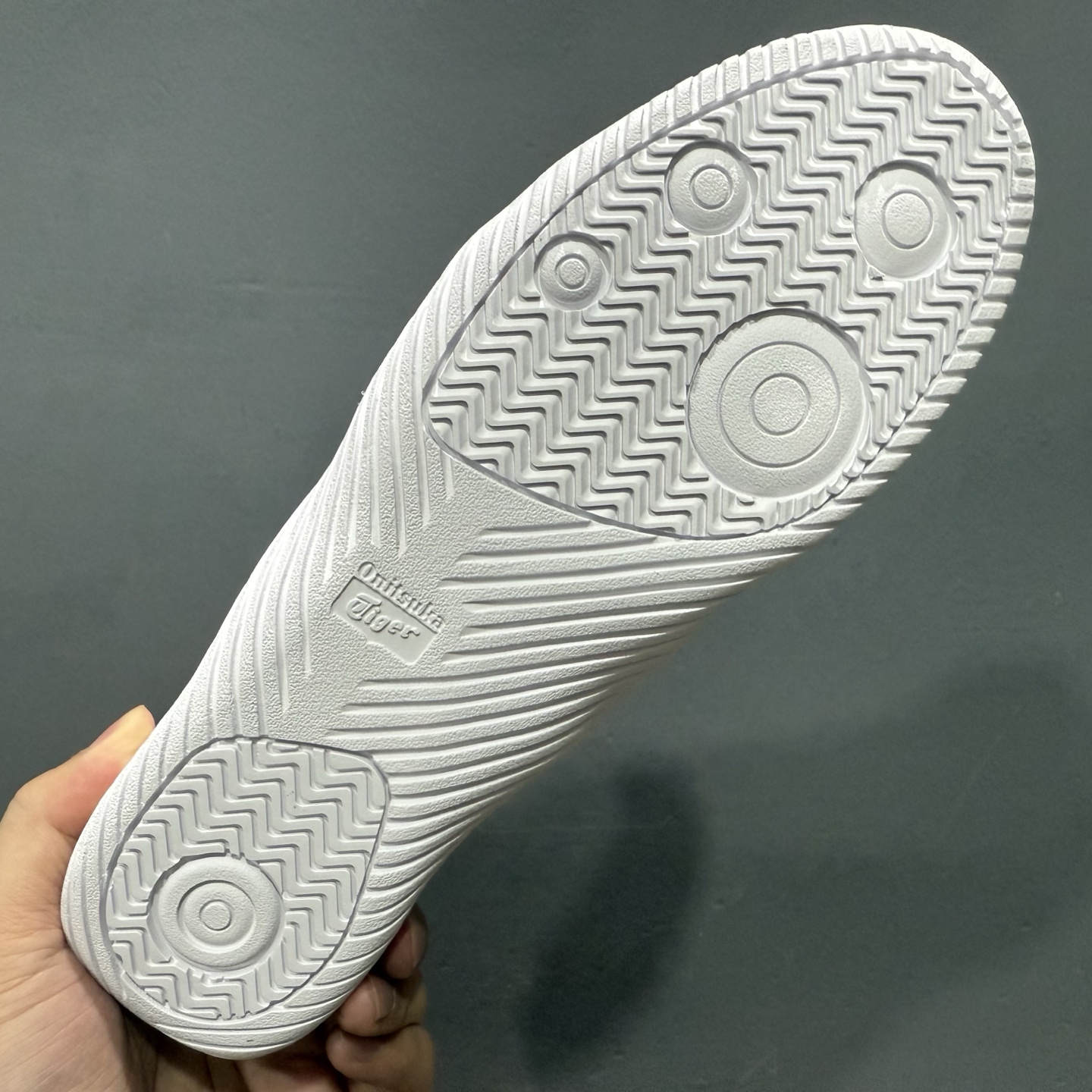 Tiger鬼冢虎 Sclaw 白黑线 低帮生活休闲袜子鞋 1183B969-100