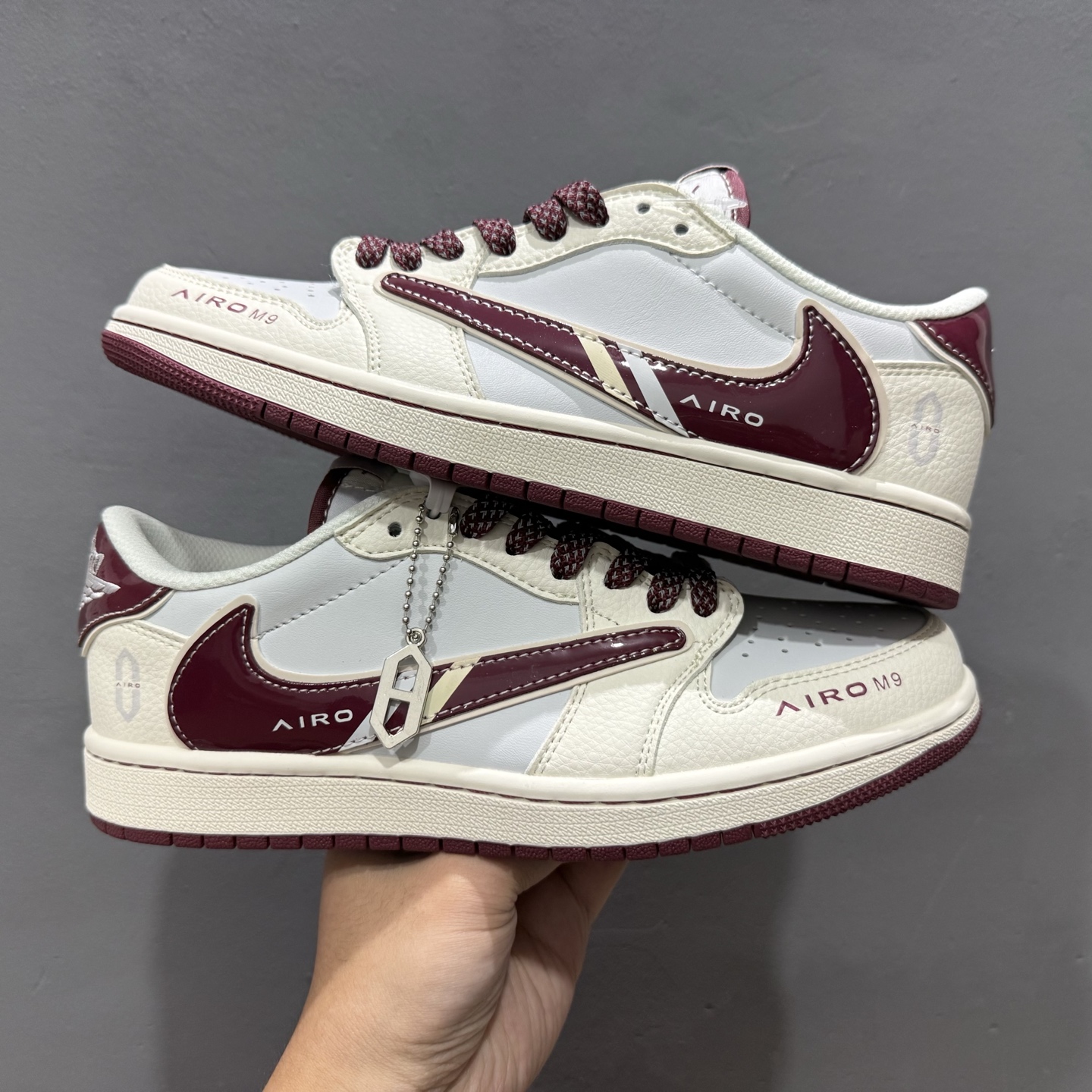 Airo x Air Jordan 1 Low 问界 M9 金瑞红  FC1688-239
