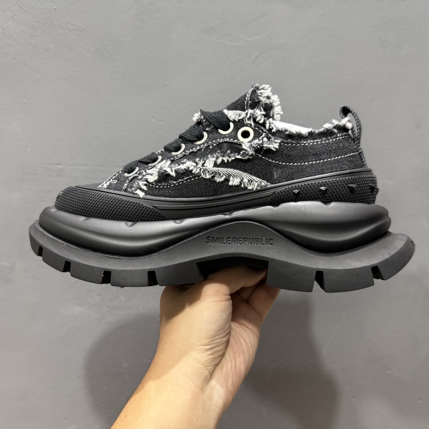 SMILEREPUBLIC 檀健次 老爹鞋2.0系列重磅来袭 水洗布 T