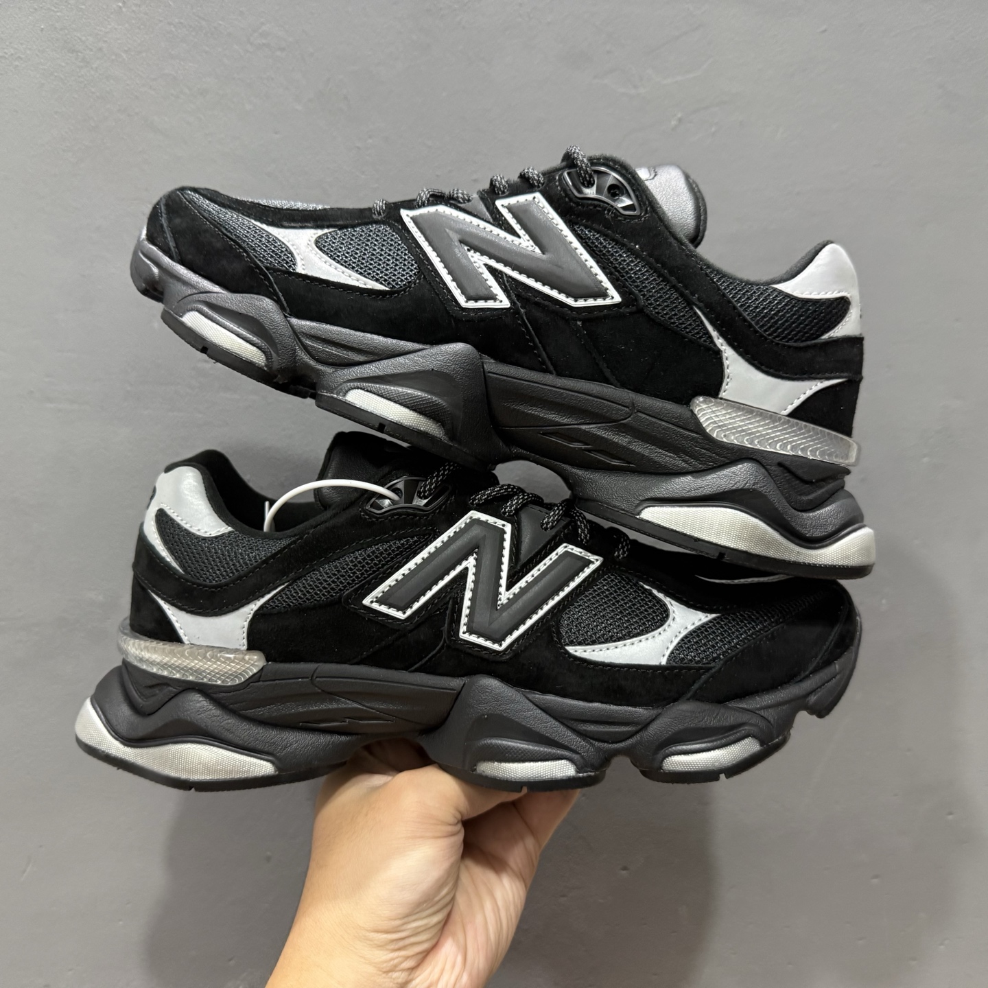 NB9060第117色：黑色3M反光 无敌质感 U9060FOS