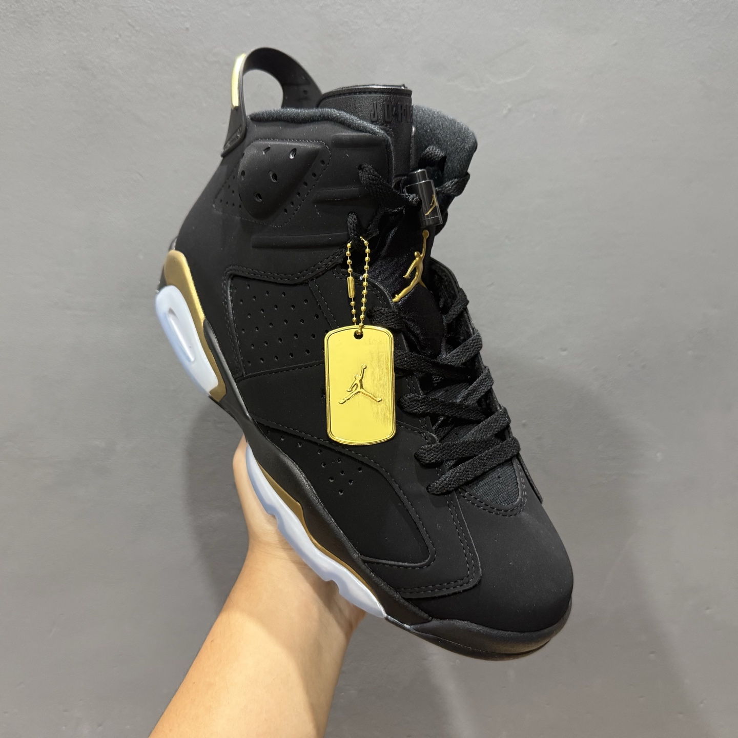 Air Jordan 6 Retro AJ6乔6黑金男子文化篮球鞋 D×2836-001 Air Jordan 6 Retro AJ6乔6黑金男子文化篮球鞋 D×2836-001