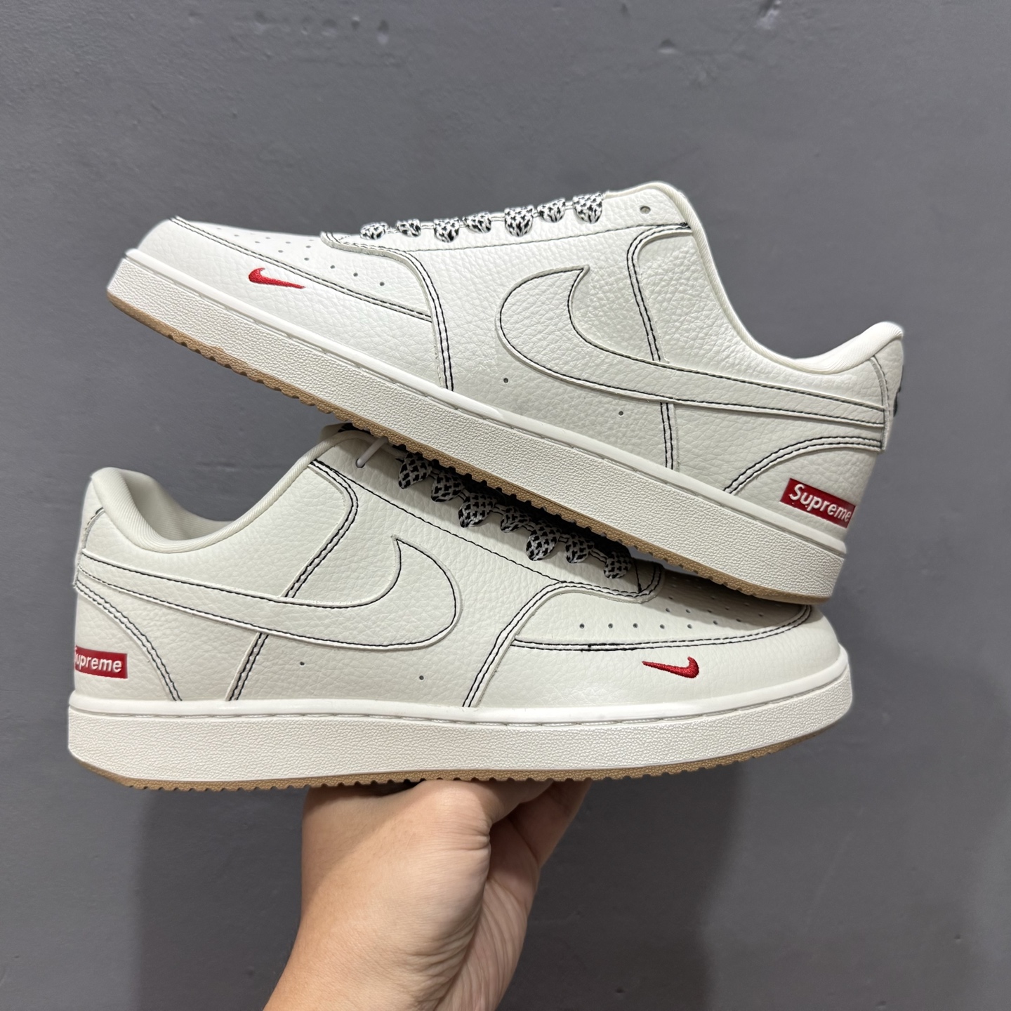 Sup x Air Force 1 Low 米白红反光  CS5288-011