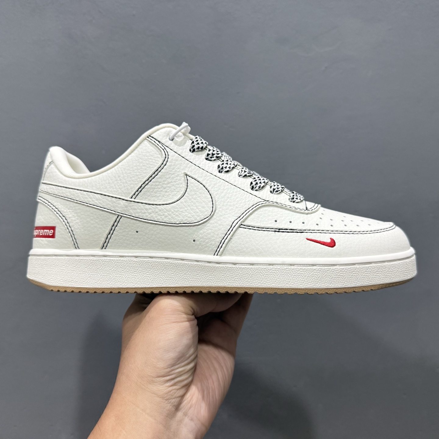Sup x Air Force 1 Low 米白红反光  CS5288-011
