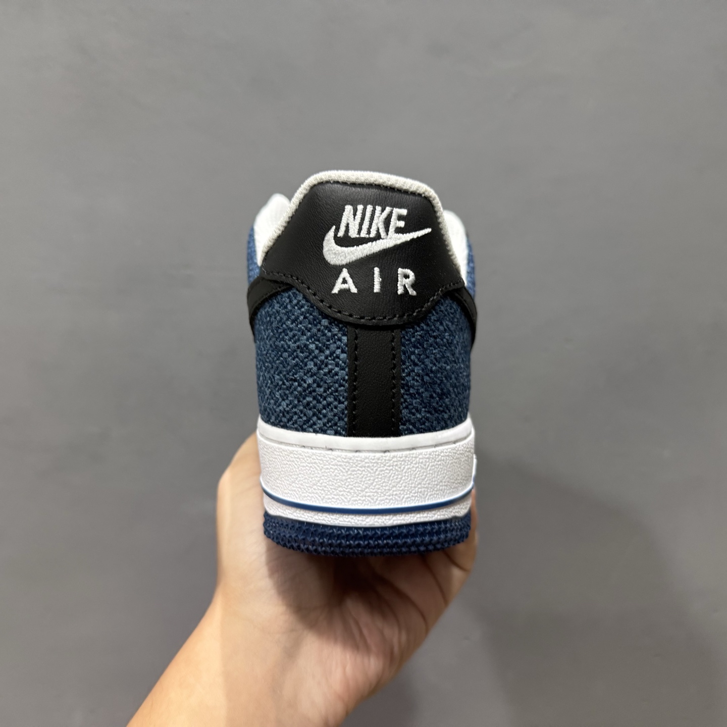 Nike Air Force 1'07 Low 牛仔布小勾 空军一号低帮休闲板鞋 ZH0316-089