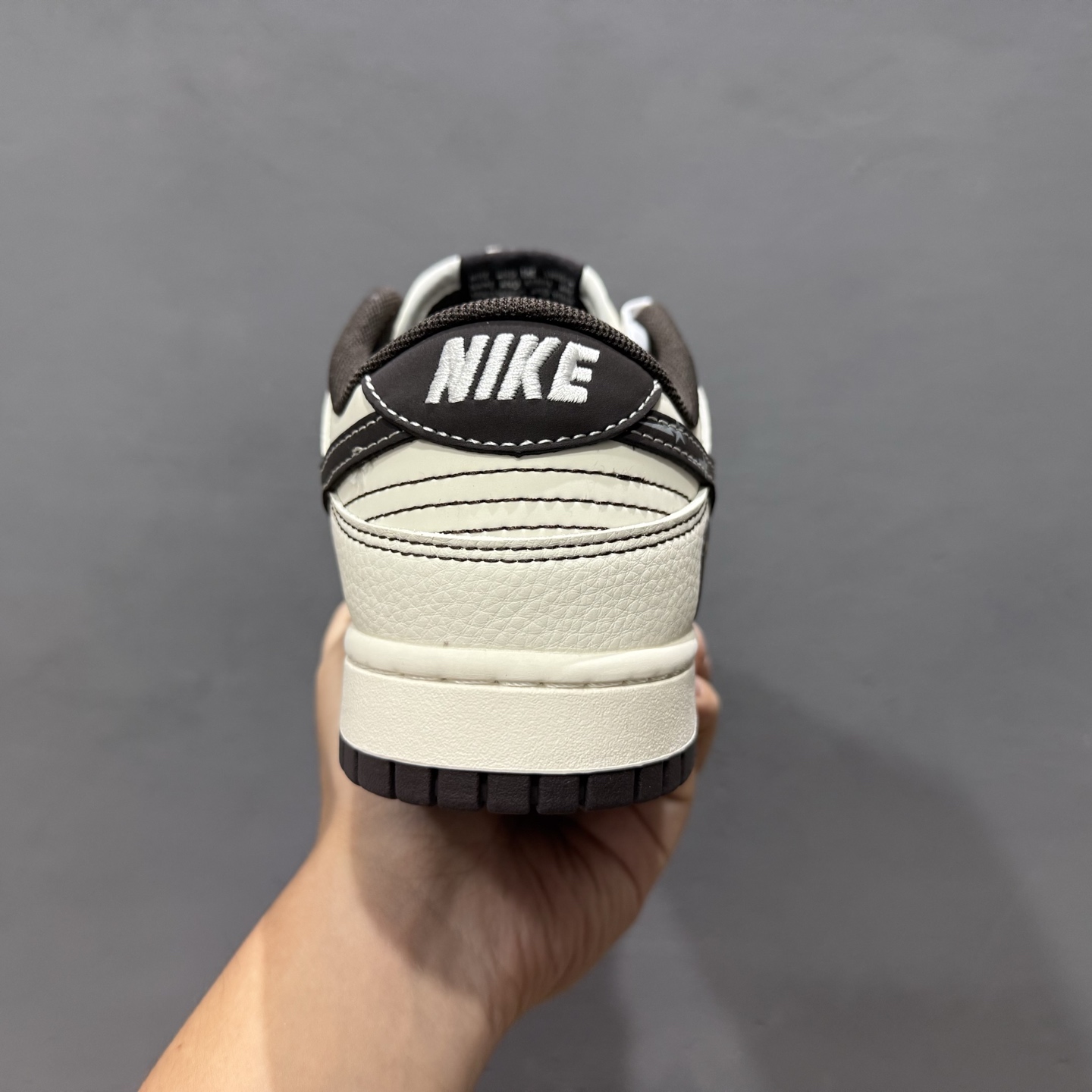 独家实拍C版 Nike SB Dunk Low x BAPE 黑白满天星 XF8698-080