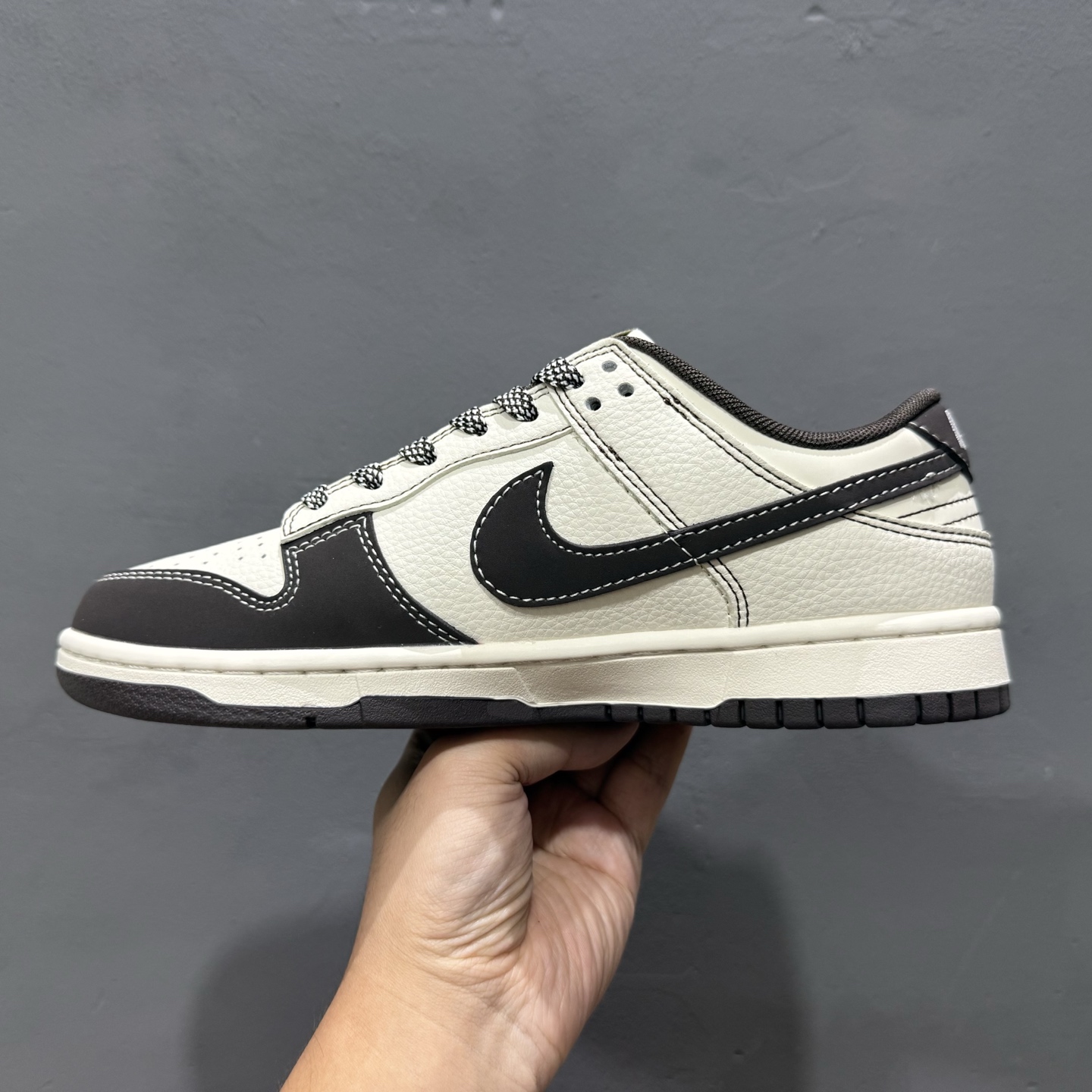 独家实拍C版 Nike SB Dunk Low x BAPE 黑白满天星 XF8698-080