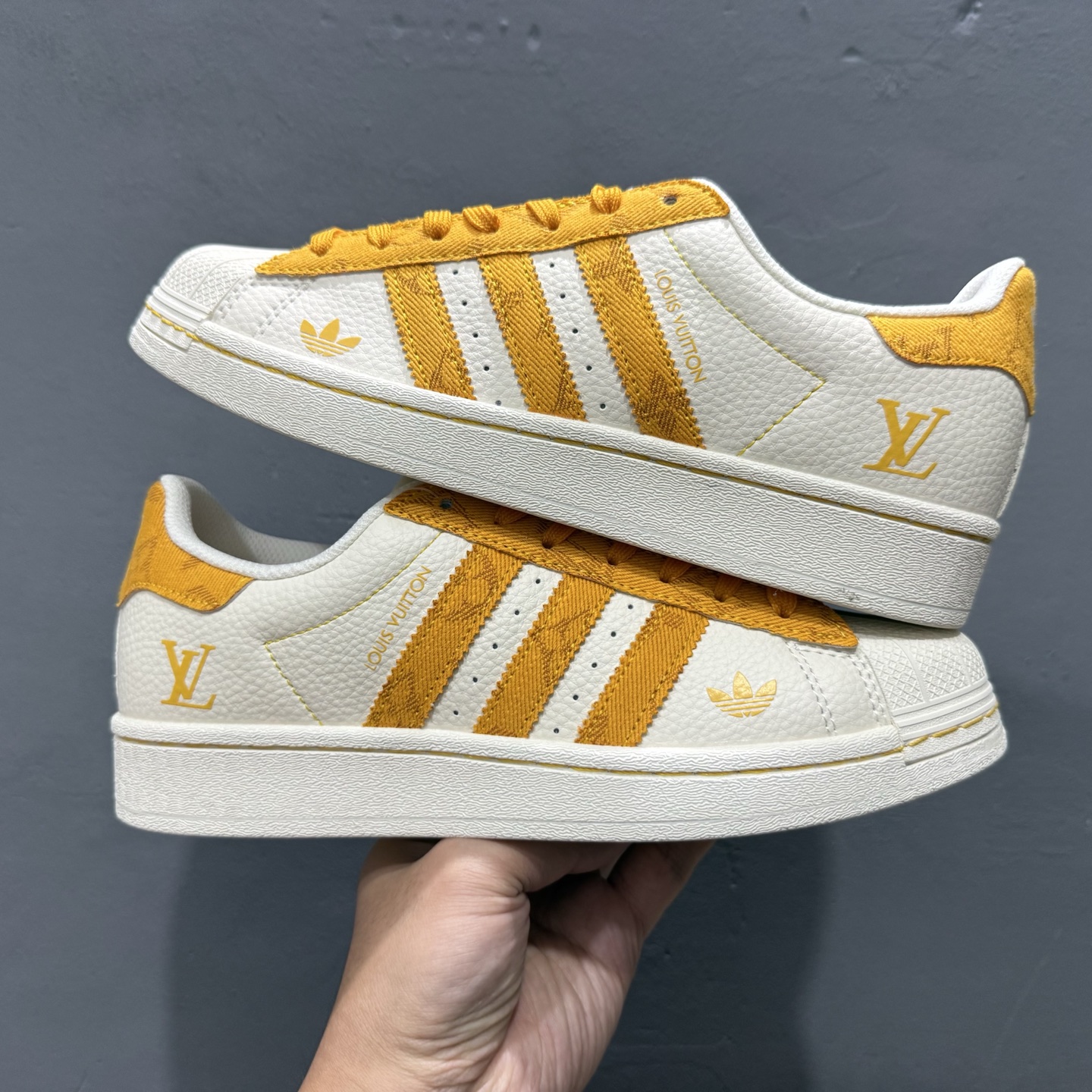 独家实拍C版 Adidas Originals Superstar 联名款 经典贝壳头 AD8007