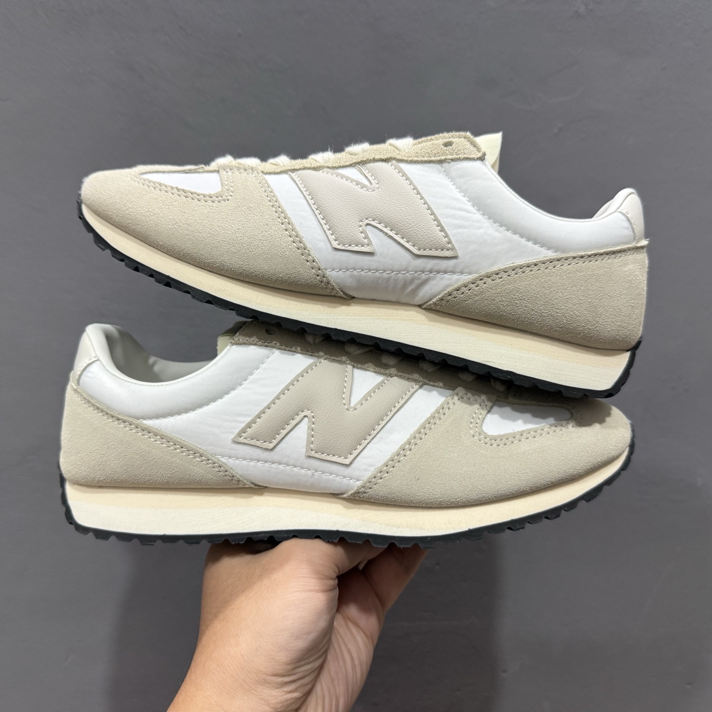 New Balance NB471系列织物牛剖层革生活休闲鞋 U471AJ