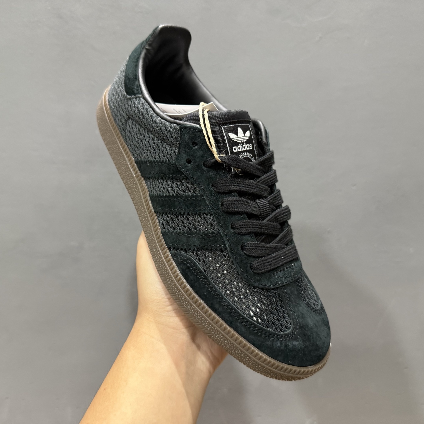 C版 Adidas Originals Samba 桑巴舞系列阿迪达斯 三叶草 绅士德训足球风百搭低帮休闲运动板鞋 KK3530