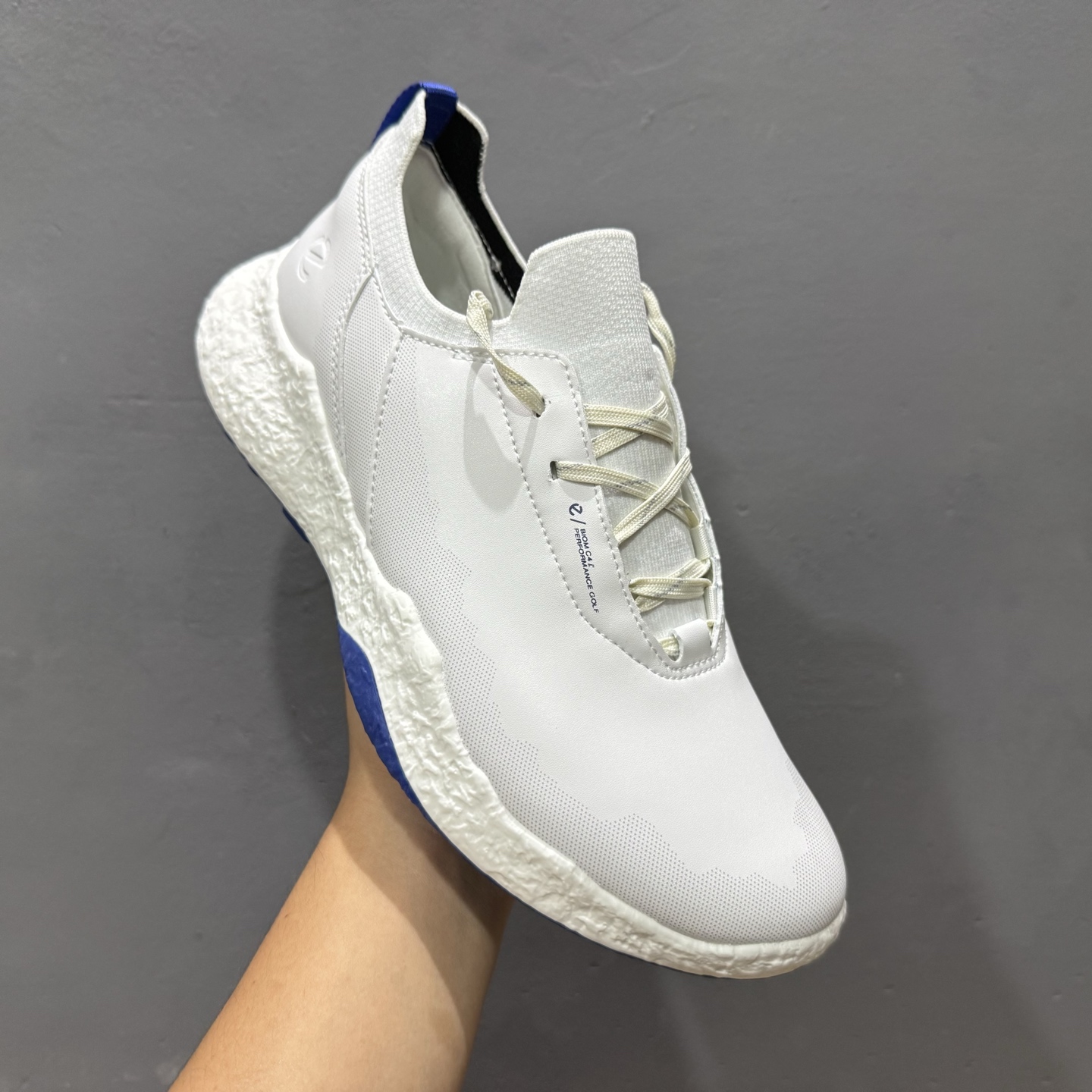 L/Ecco爱步高尔夫运动鞋男鞋 健步皮鞋 防滑跑步鞋