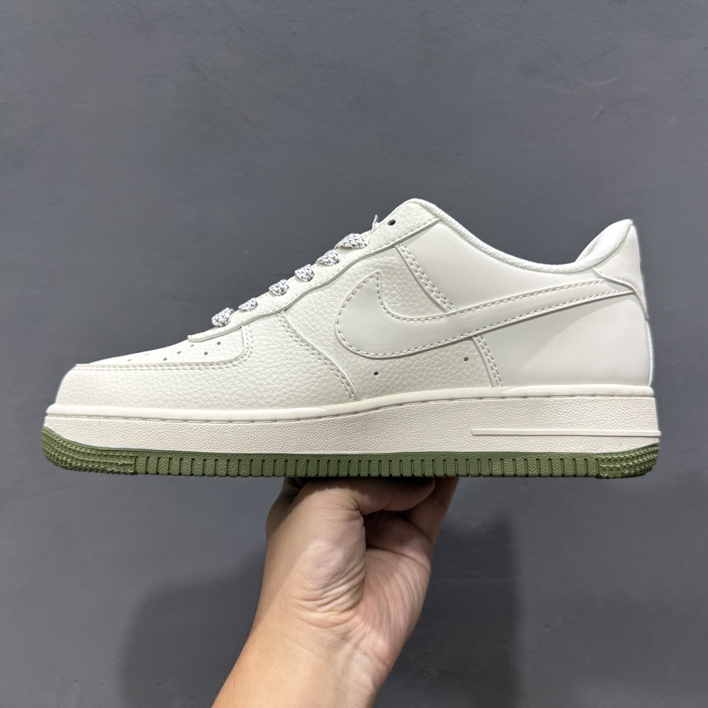 独家实拍Nike Air Force 1‘07 Low 耐克联名 绿小三勾 空军一号低帮休闲板鞋 XX3168-182
