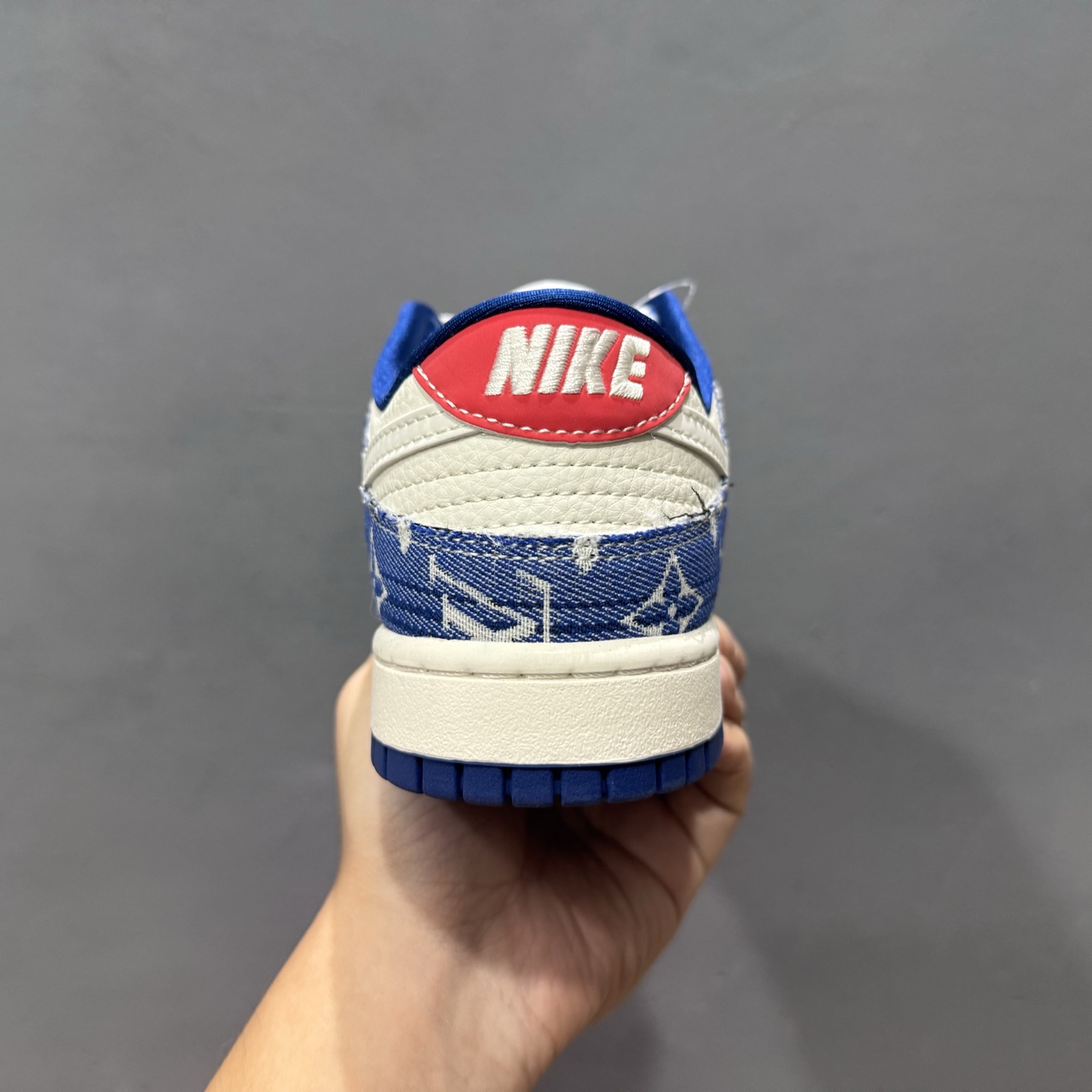 XC版Nike SB Dunk Low 联名 LV牛仔印花 周年高端定制 低帮休闲板鞋 FC1688-234