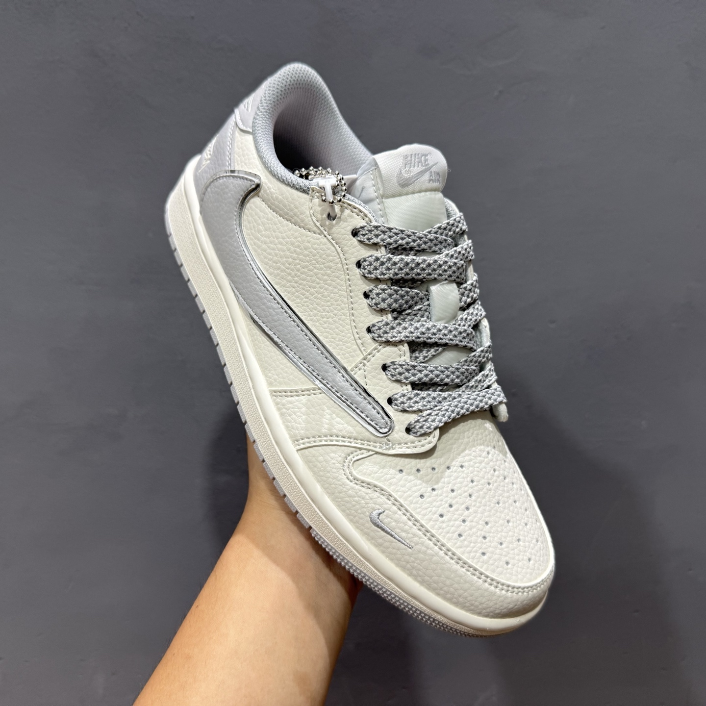 Stussy x Air Jordan 1 Low 白蓝银 ST5696-262