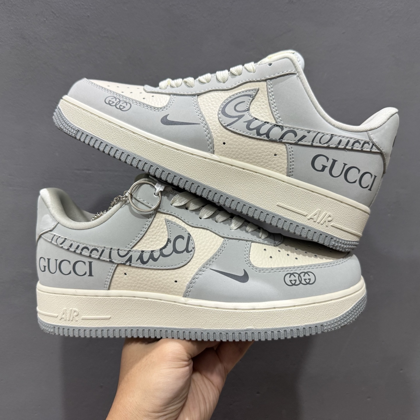 Nike Air Force 1'07 Low 古驰联名 火山灰 空军一号低帮休闲板鞋 DF0188-050