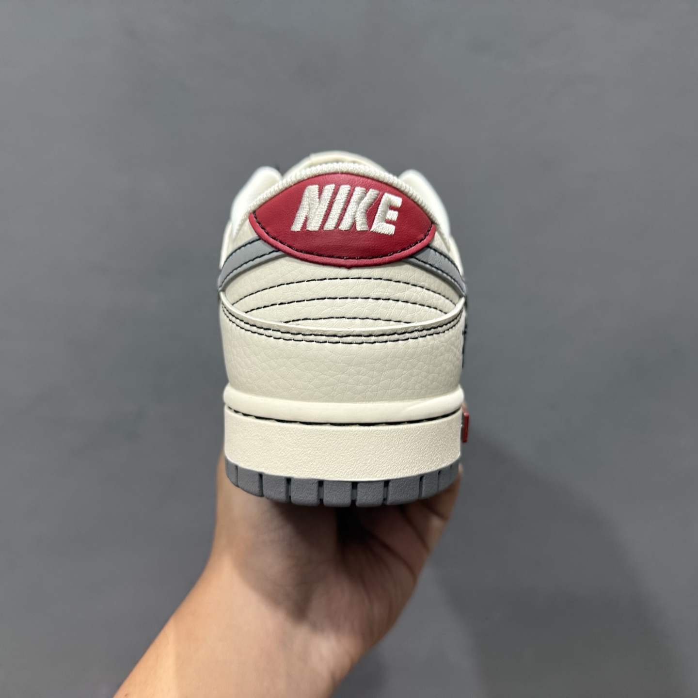 XC版Nike SB Dunk Low x Stussy 白蓝红绑带 SJ2068-302