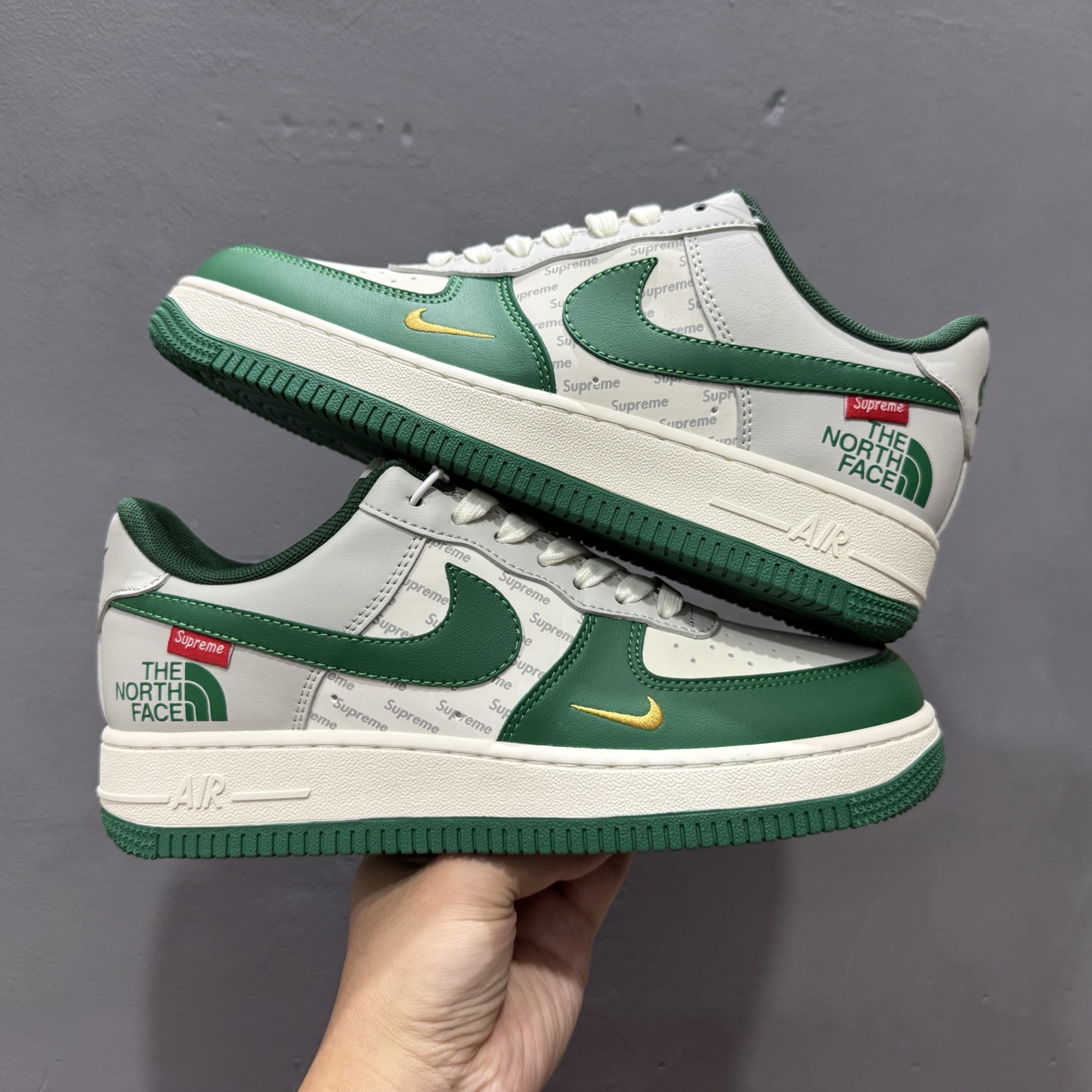 Nike Air Force 1'07 Low 联名款 孔雀绿 空军一号低帮休闲板鞋 ZH2598-321