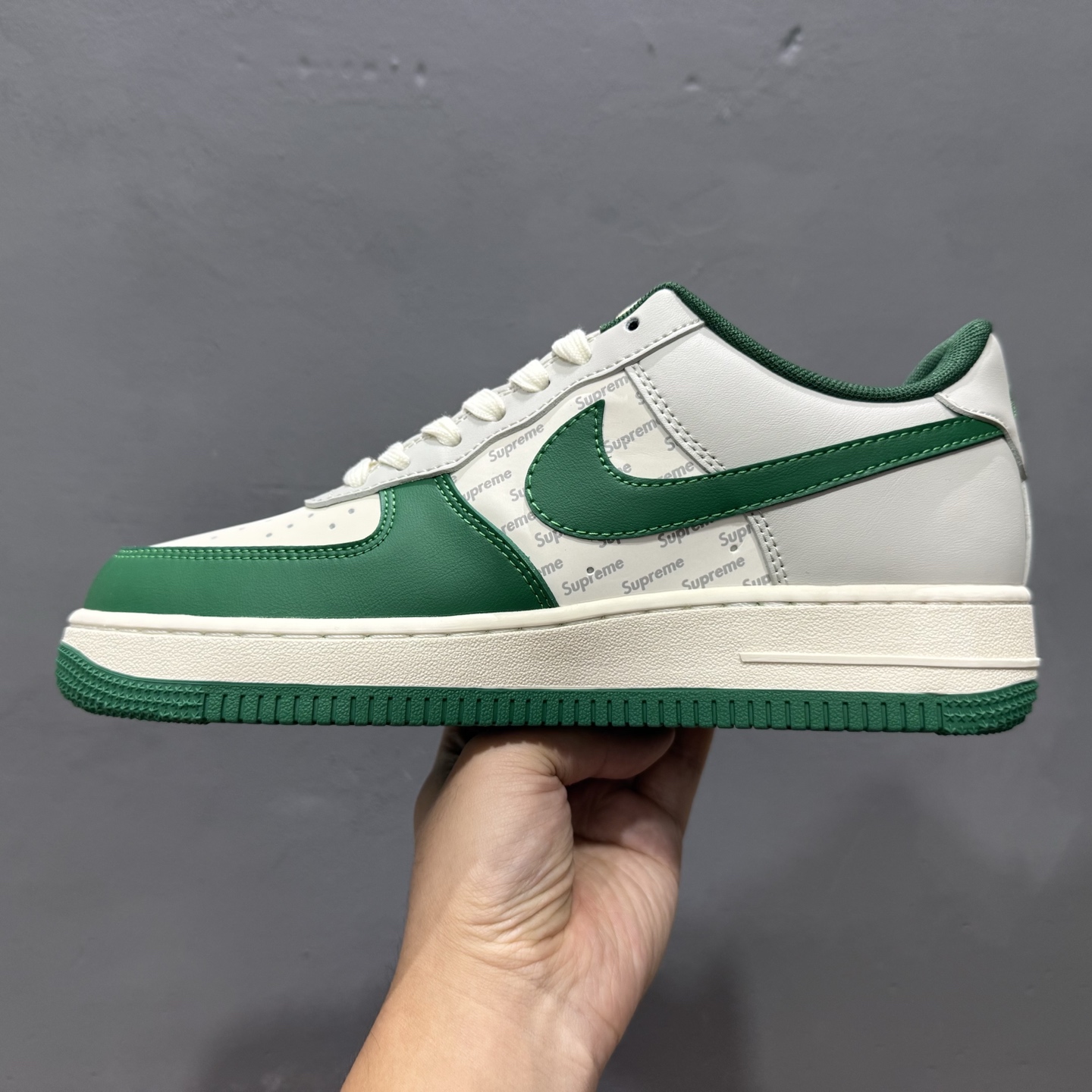 Nike Air Force 1'07 Low 联名款 孔雀绿 空军一号低帮休闲板鞋 ZH2598-321