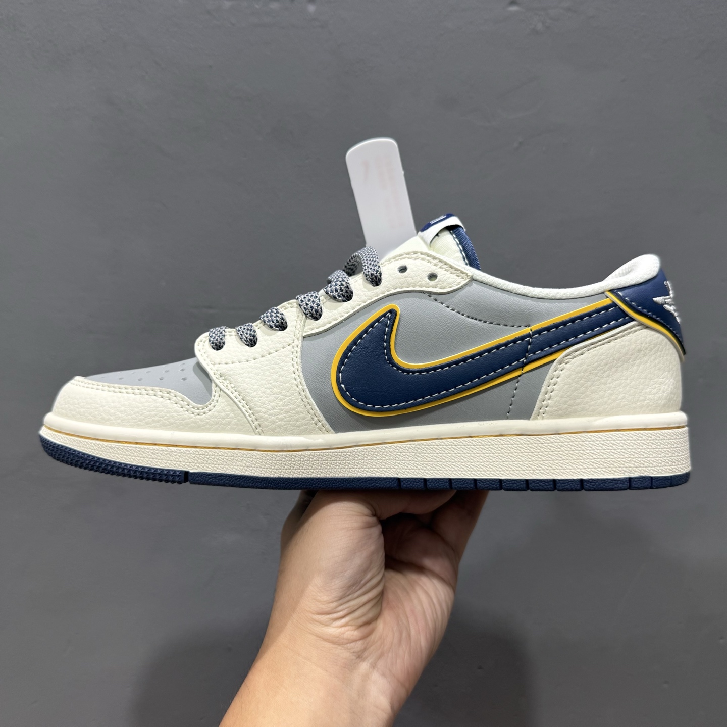 Travis Scott x Fragment Design × Air Jordan 1 Low SP AJ1 乔 1小米联名 流星蓝 低帮文化休闲板鞋 XX3168-212