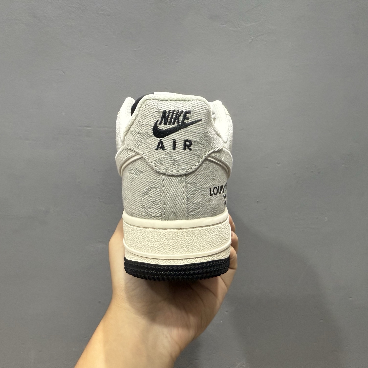 Nike Air Force 1'07 Low LV联名 灰牛仔双勾 空军一号低帮休闲板鞋 YX5066-343
