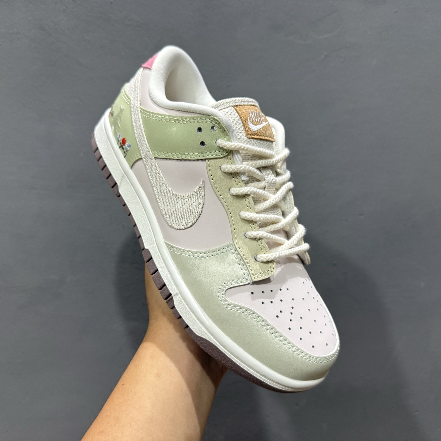 Nike Dunk Low 蘑菇 绿粉 IB8876-661