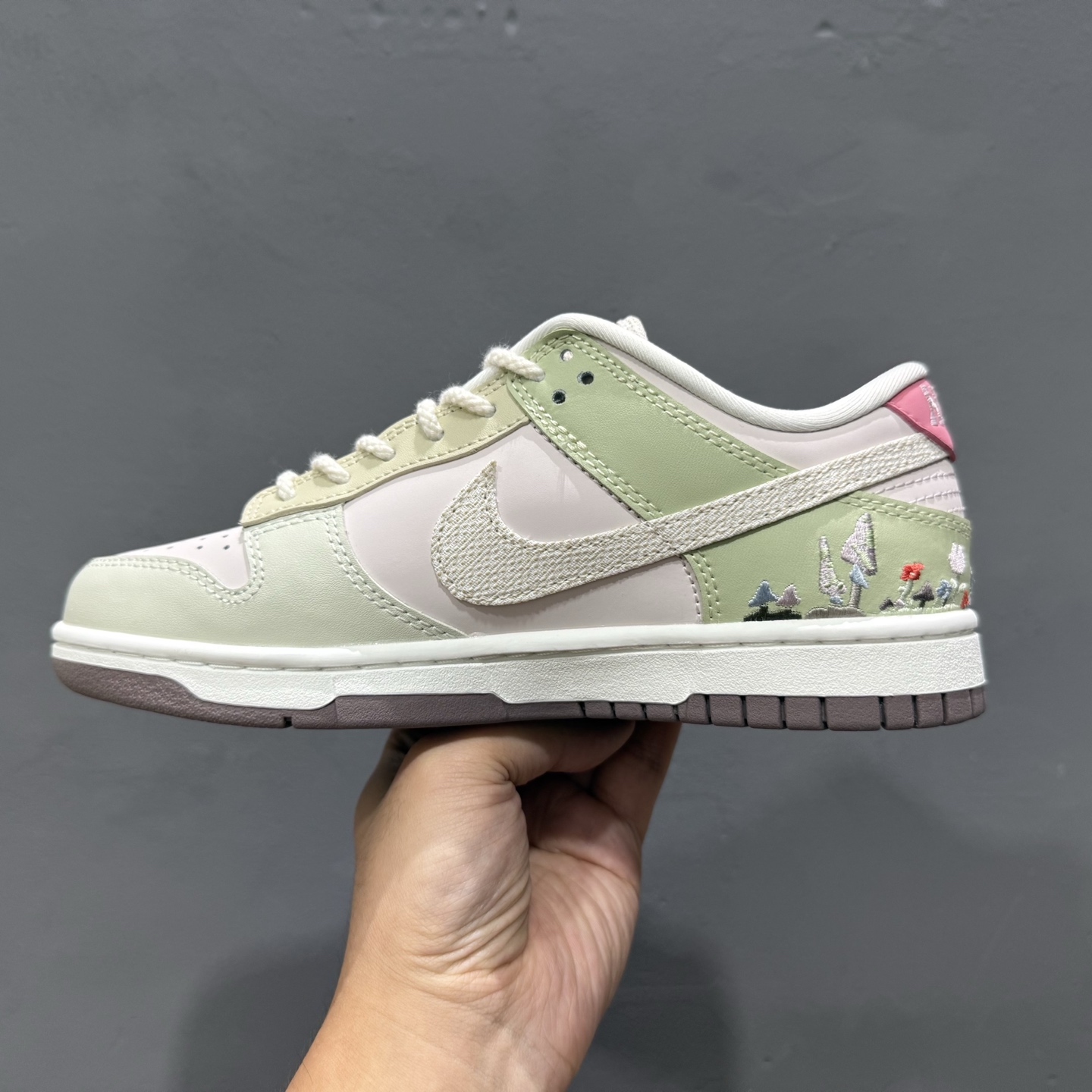Nike Dunk Low 蘑菇 绿粉 IB8876-661