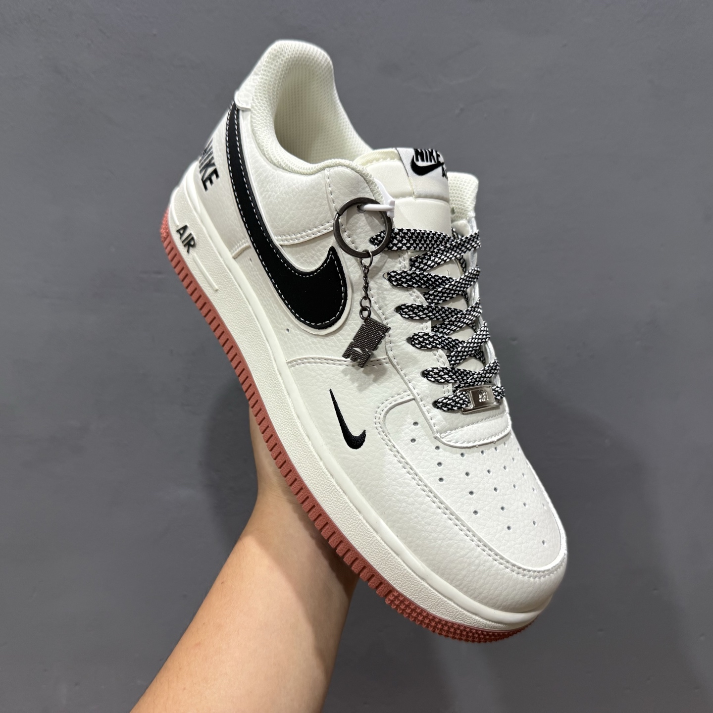 Nike Air Force 1'07 Low 耐克联名 米黑生胶 空军一号低帮休闲运动板鞋 CS5288-021